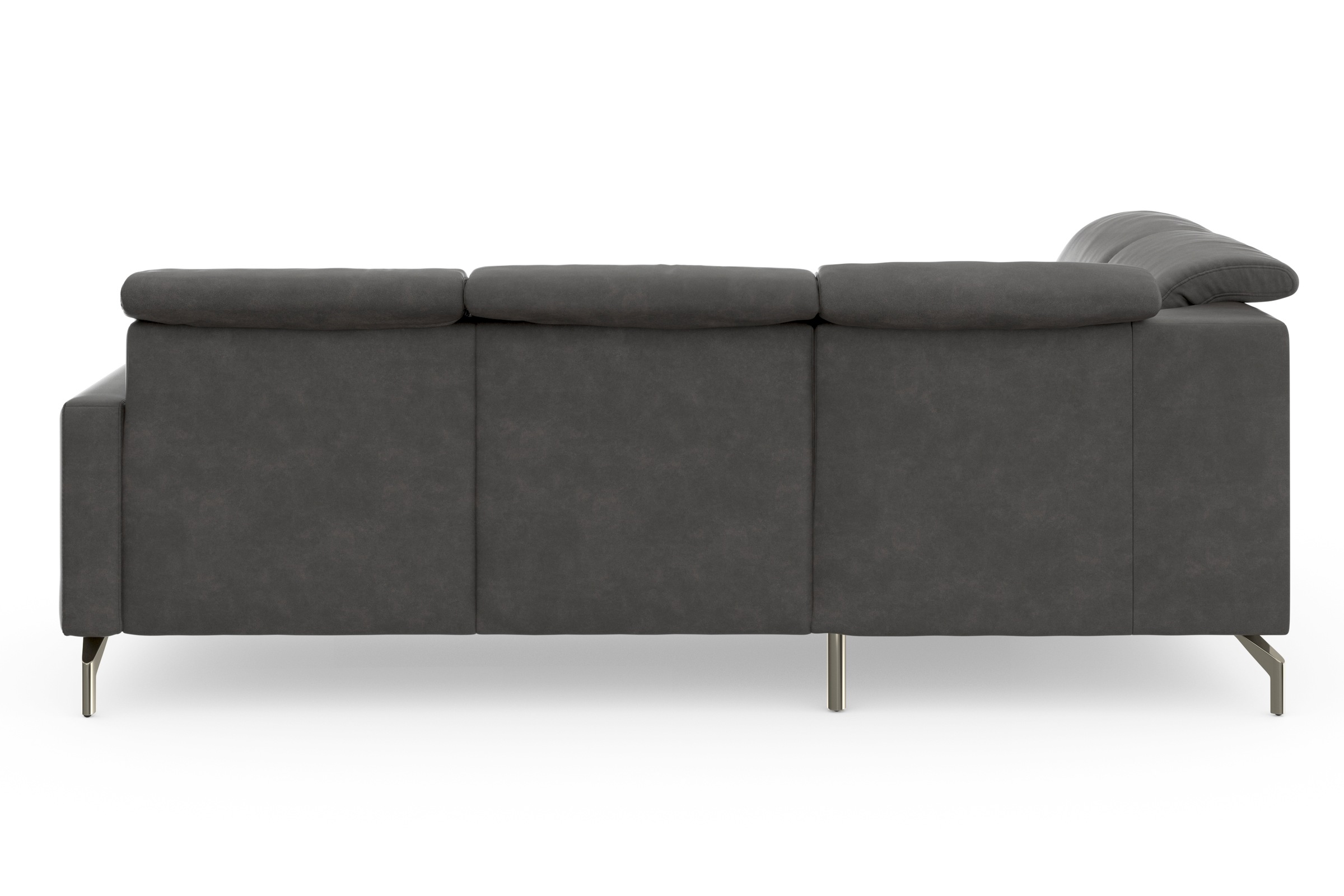 sit&more Ecksofa »Bailando L-Form«, wahlweise mit Kopfteilverstellung und Vorziehsitz, motorisch
