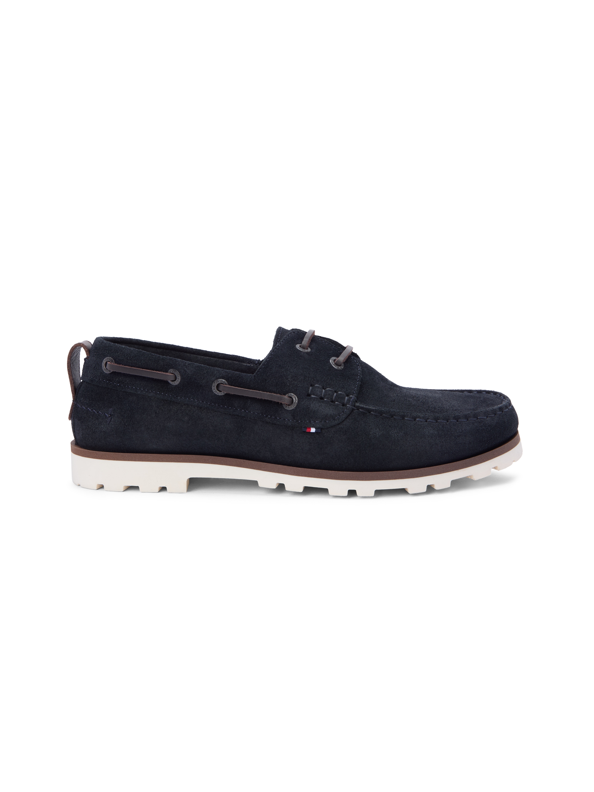 Tommy Hilfiger Bootsschuh »HILIFGER LIGHT SDE BOAT SHOE«  Schnürschuh, Halbschuh mit Durchzügen und Ösen