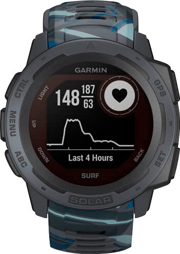8. Bild von Garmin Smartwatch »Instinct Solar – Surf Edition«, (2,3 cm / 0,9 Zoll), 0,02 GB,)