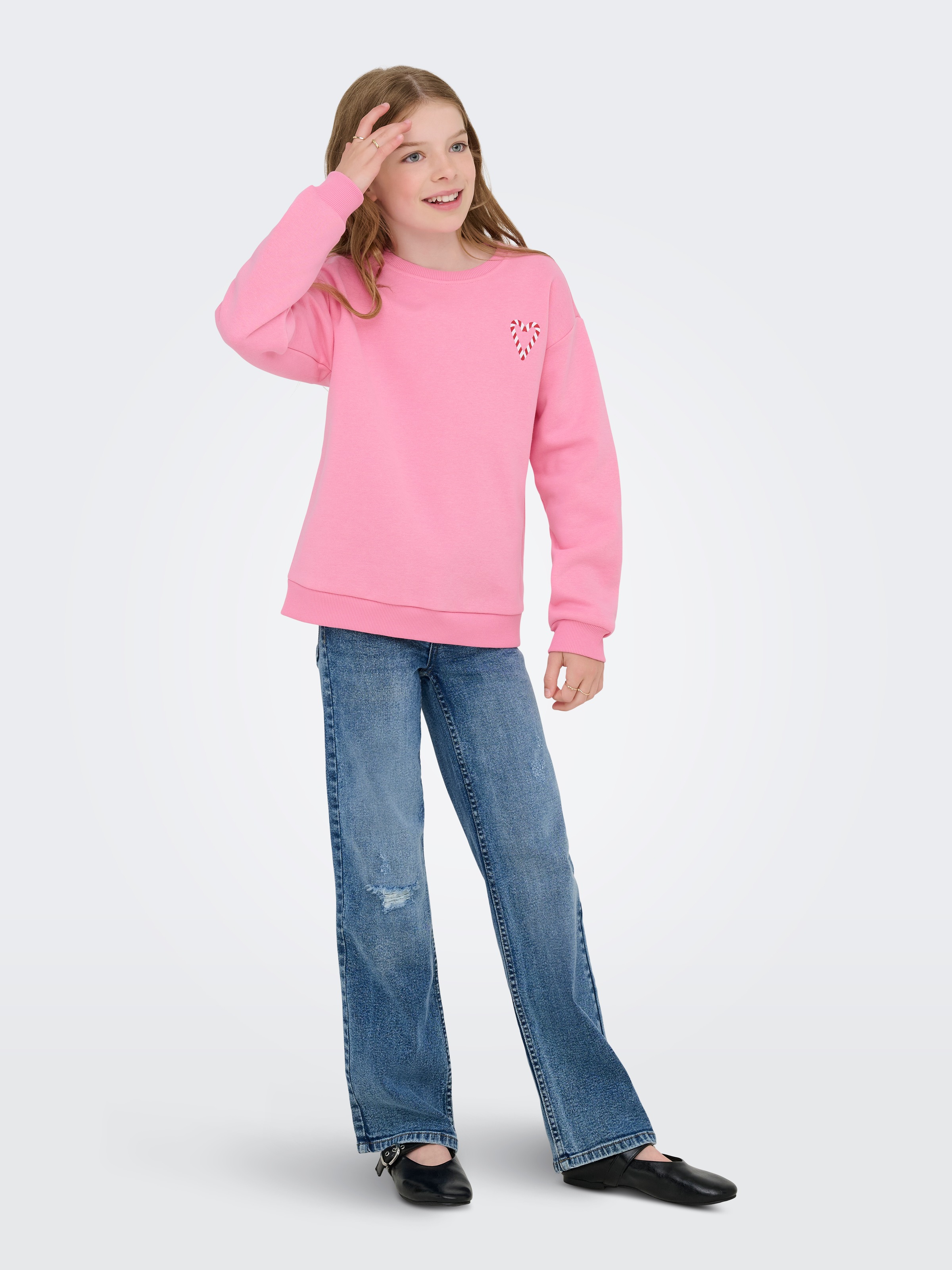 KIDS ONLY Sweatshirt »KOGZENJA LIFE XMAS BOXY L/S BOX SWT«