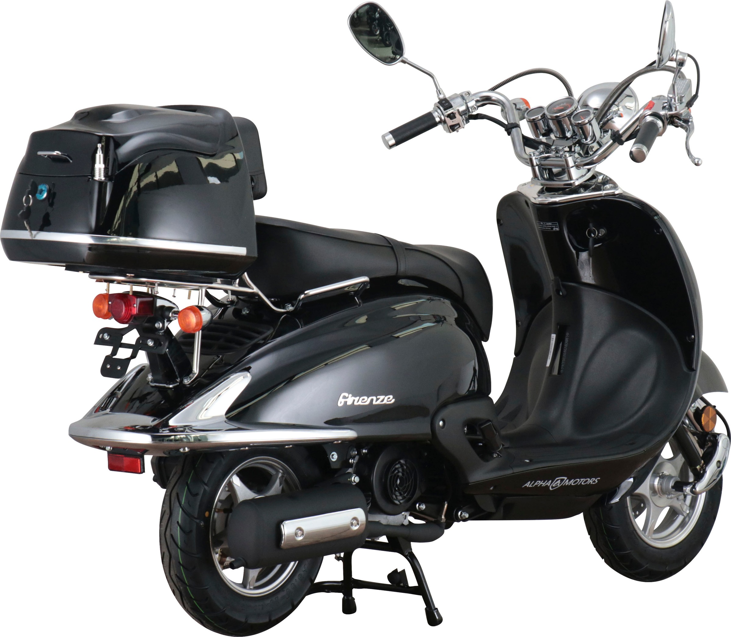 Alpha Motors Motorroller »Retro Firenze«, 125 cm³, 85 km/h, Euro 5+, 8,29 PS, (Spar-Set, mit Topcase), mit Lenkerschloss