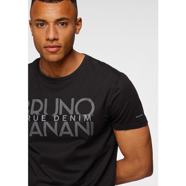 Bruno Banani T-Shirt, mit glänzendem Print bequem kaufen