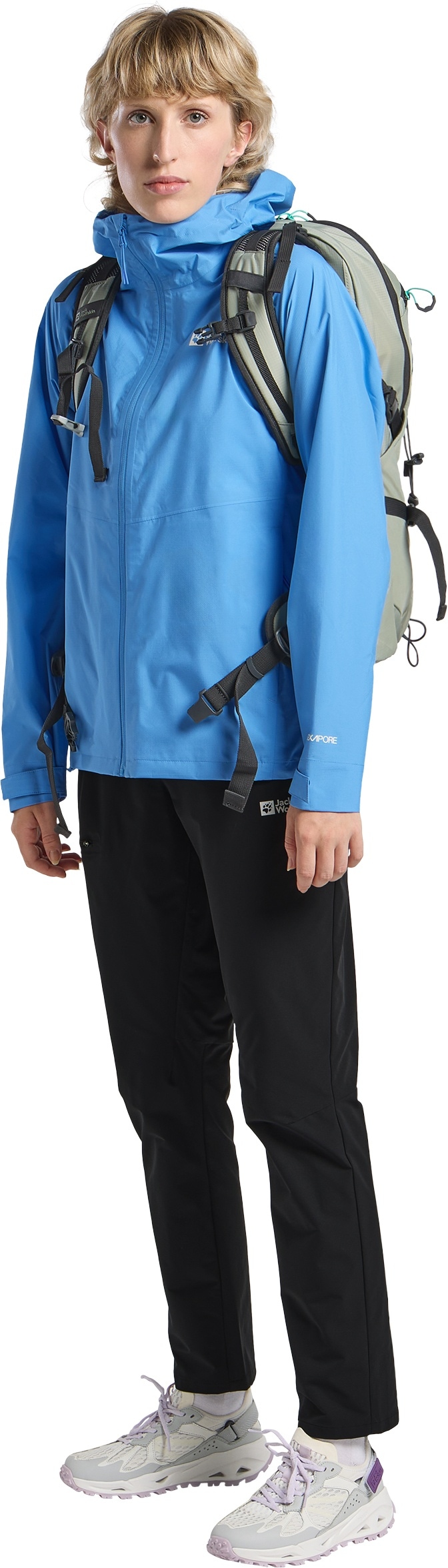 Jack Wolfskin Outdoorjacke »PRELIGHT 2.5L LT JKT W« mit Kapuze