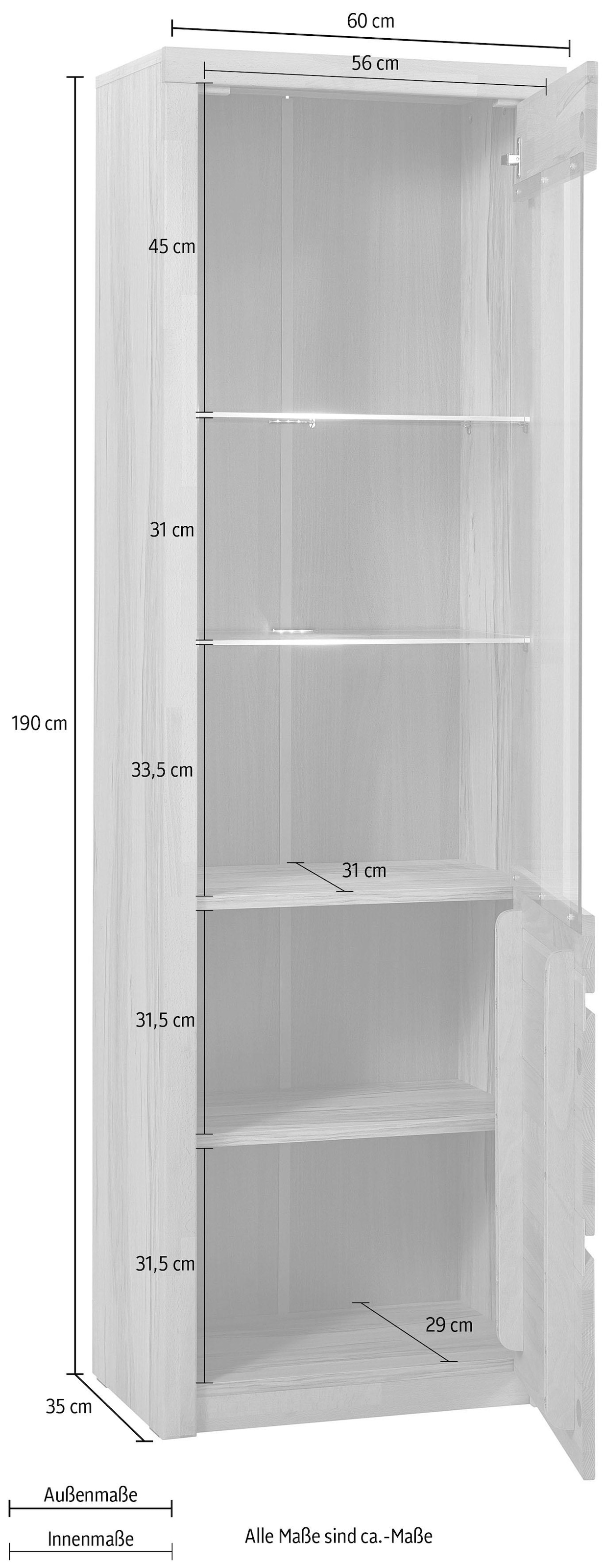 Woltra Vitrine »Silkeborg«, Höhe 190 cm online kaufen