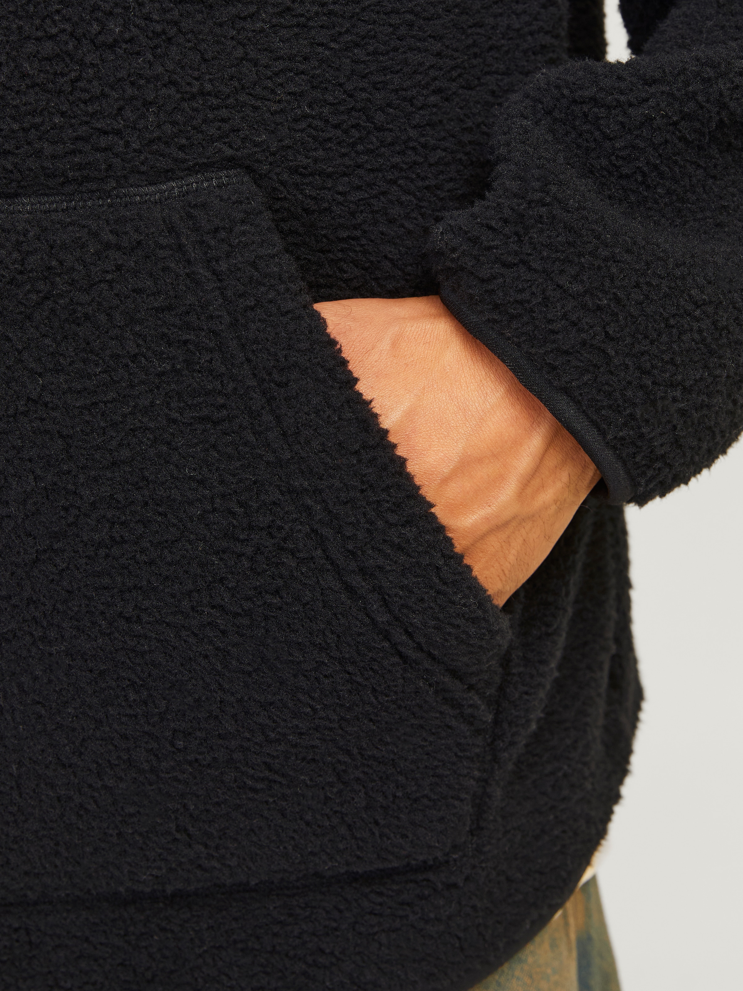Jack & Jones Kapuzensweatshirt »JORFREDERIKSBERG TEDDY SWEAT HOOD SN«