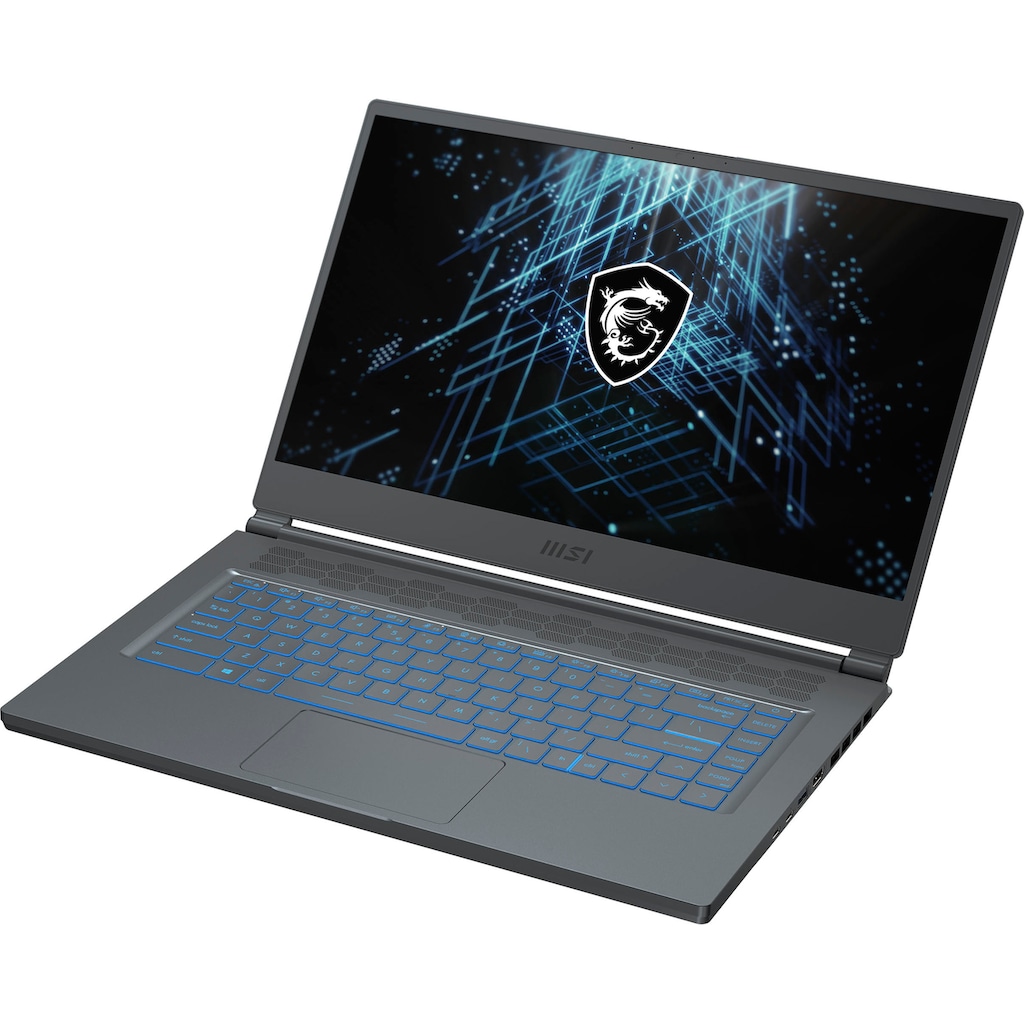MSI Notebook »Stealth 15M A11UEK-024«, (39,6 cm/15,6 Zoll), Intel, Core i7, GeForce RTX™ 3060, 1000 GB SSD, Kostenloses Upgrade auf Windows 11, sobald verfügbar