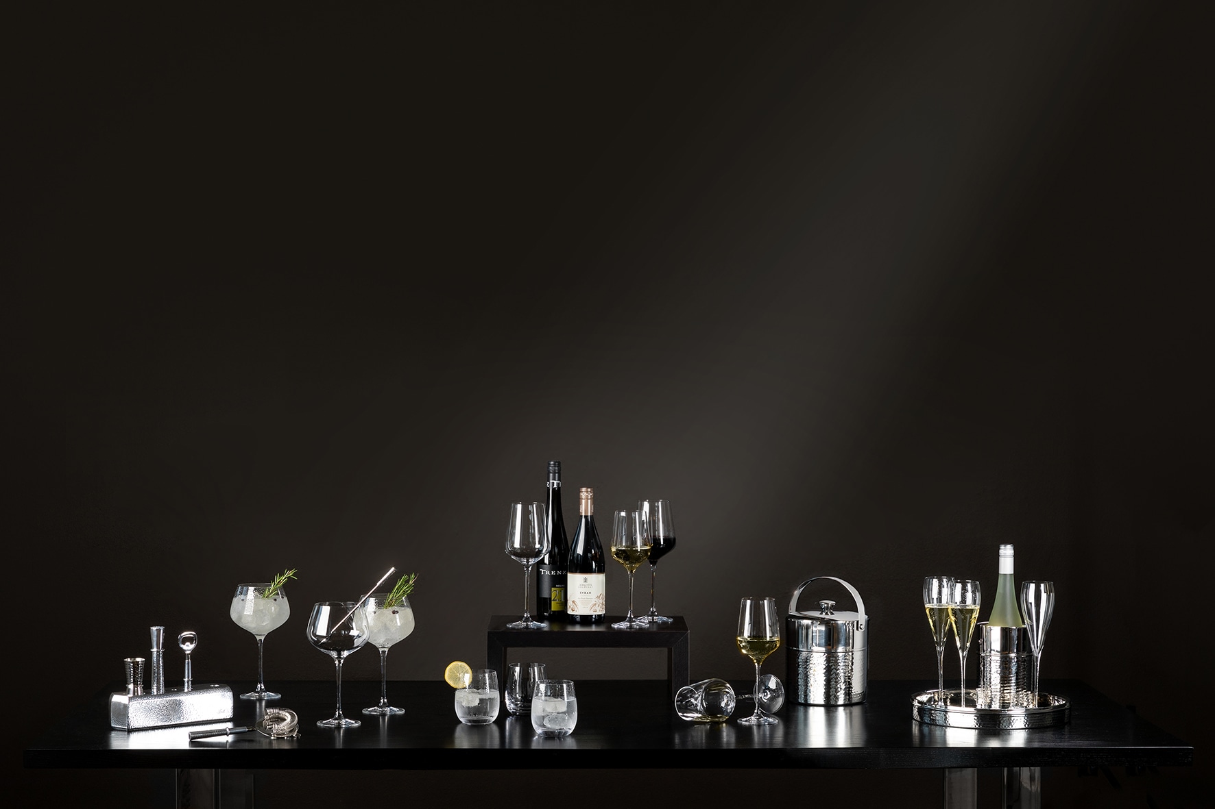 Fink Weinglas »PREMIO«, (Set, 4 tlg.), Weißweinglas, Cocktailglas, 4er Set, transparent