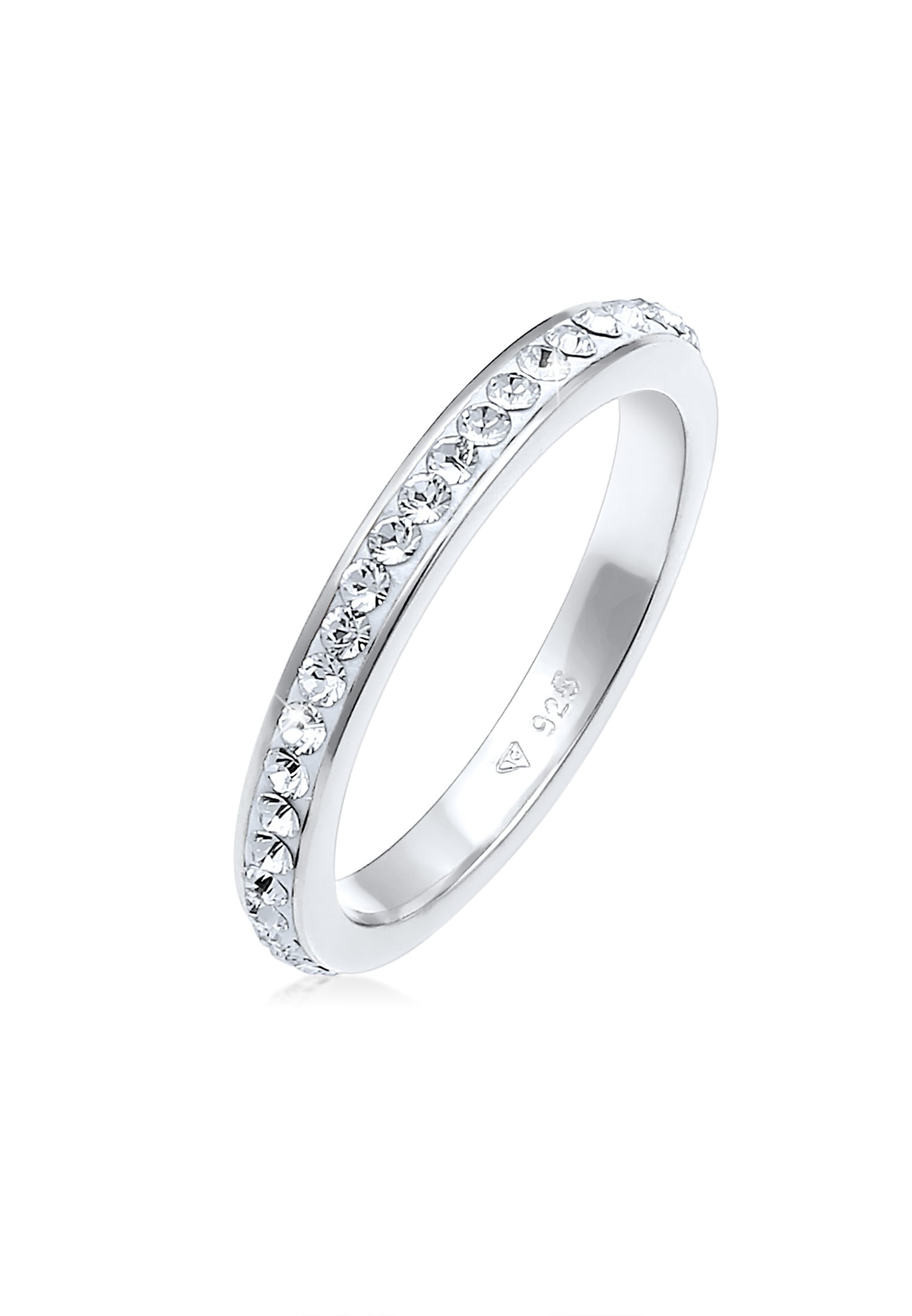 »Kristallen Silber« 925 online Ring Fingerring Elli bestellen Memoire