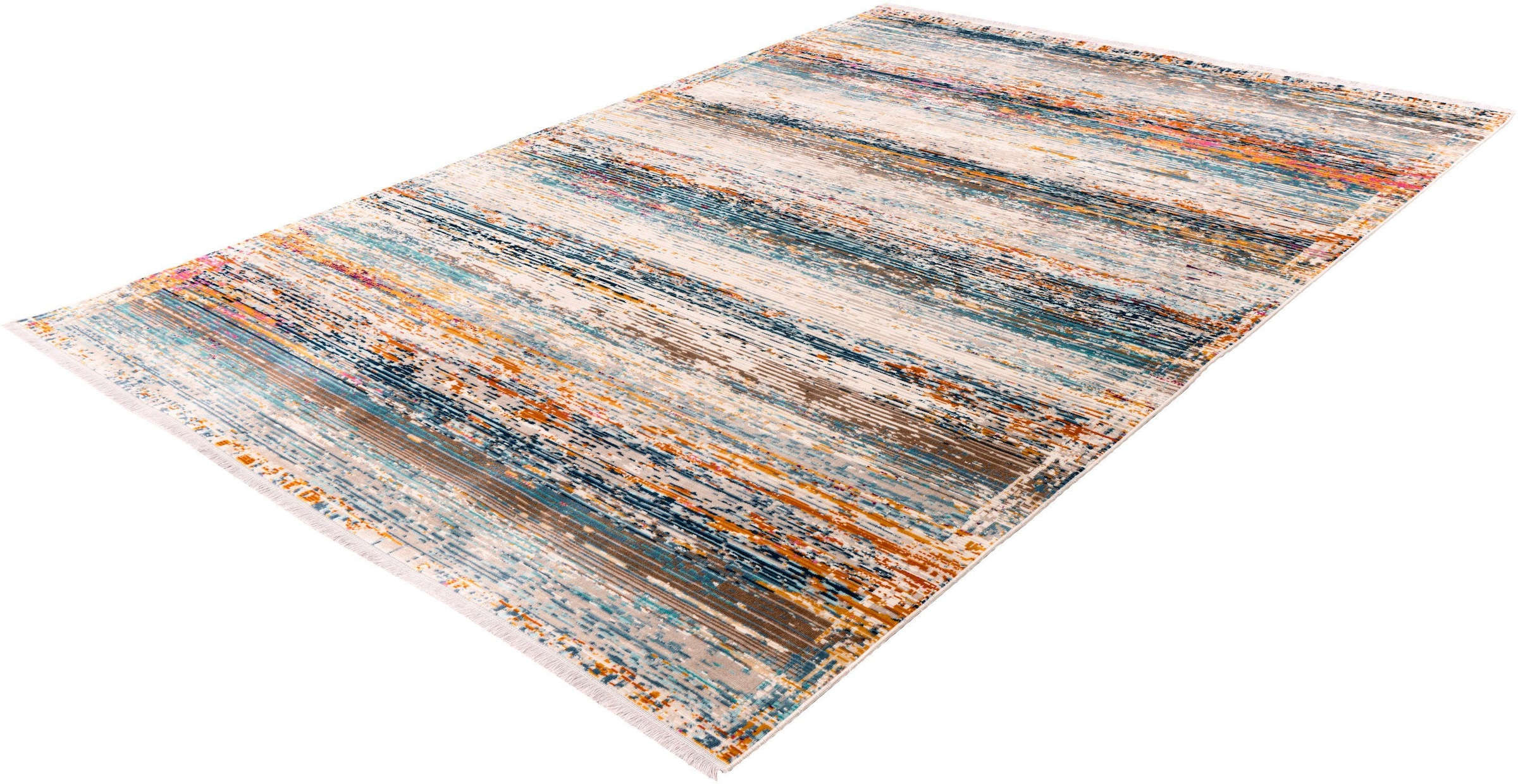 calo-deluxe Teppich »Valessa-808«, rechteckig, 5 mm Höhe, Wohnzimmer