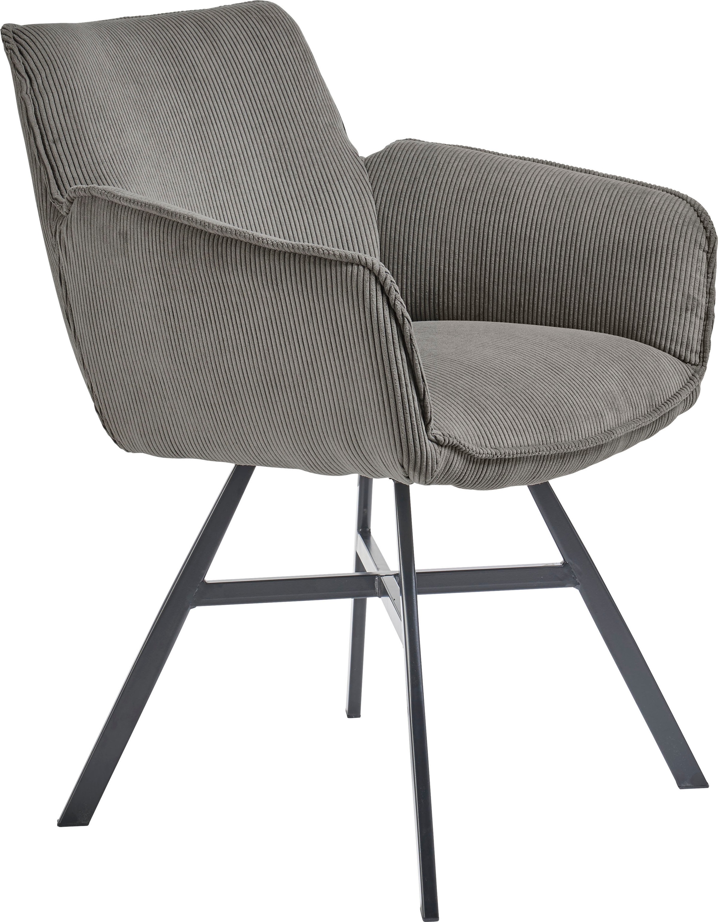 set one by Musterring Armlehnstuhl »Frisco« () 2er Set, 4-Fußgestell, Sitzh günstig online kaufen