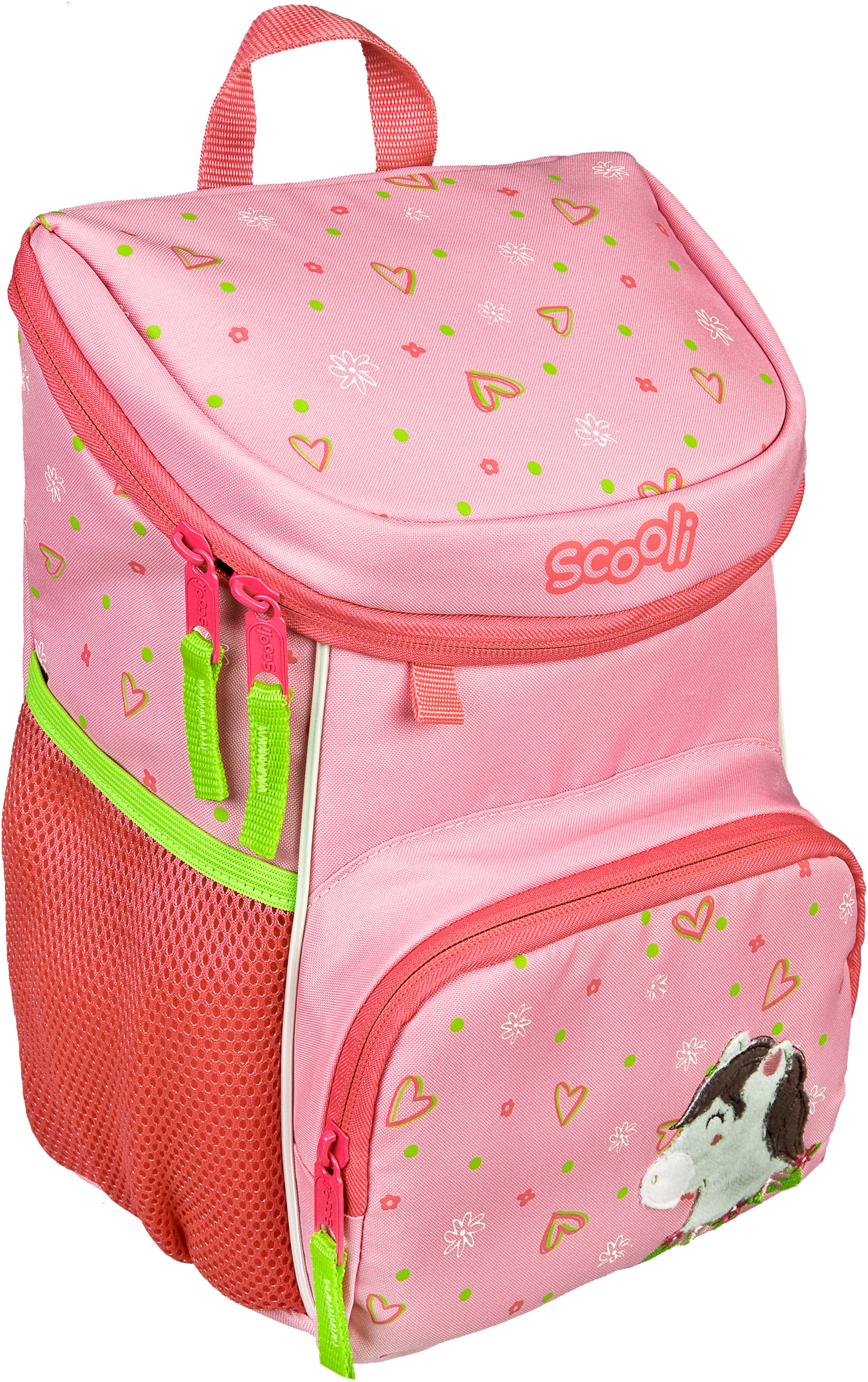 Scooli Kinderrucksack »Mini-Me, Polly Pony«, Reflektoren