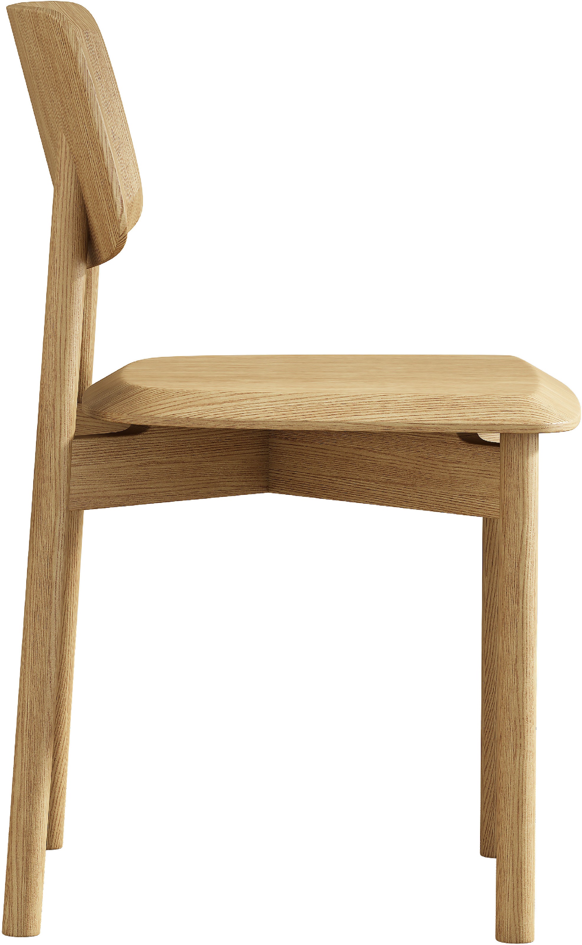 OTTO home Esszimmerstuhl »Grelia« (Set) 2 Stk.natürliche warme Eichenoptik, in zwei Farben, Sitzhöhe 46 cm