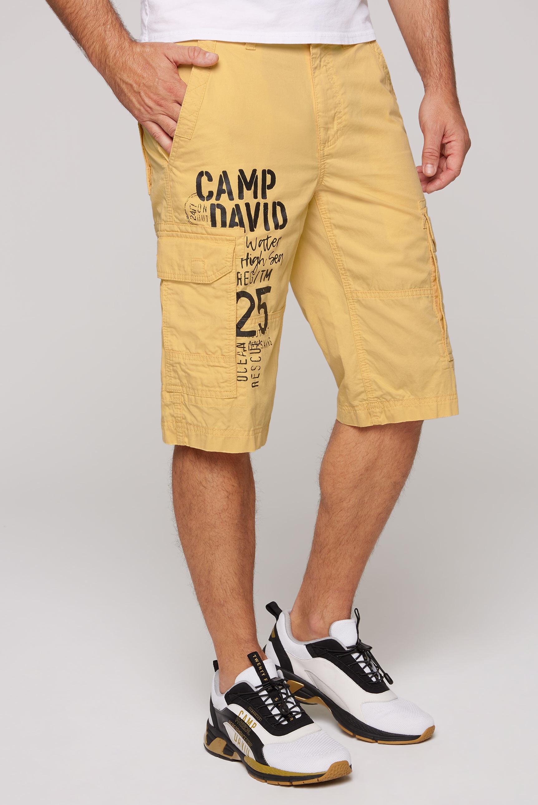 Bild von CAMP DAVID Shorts, aus Baumwolle