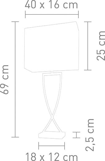 Villeroy & Boch Tischleuchte »Toulouse«, 1 flammig, Leuchtmittel E27 | ohne Leuchtmittel