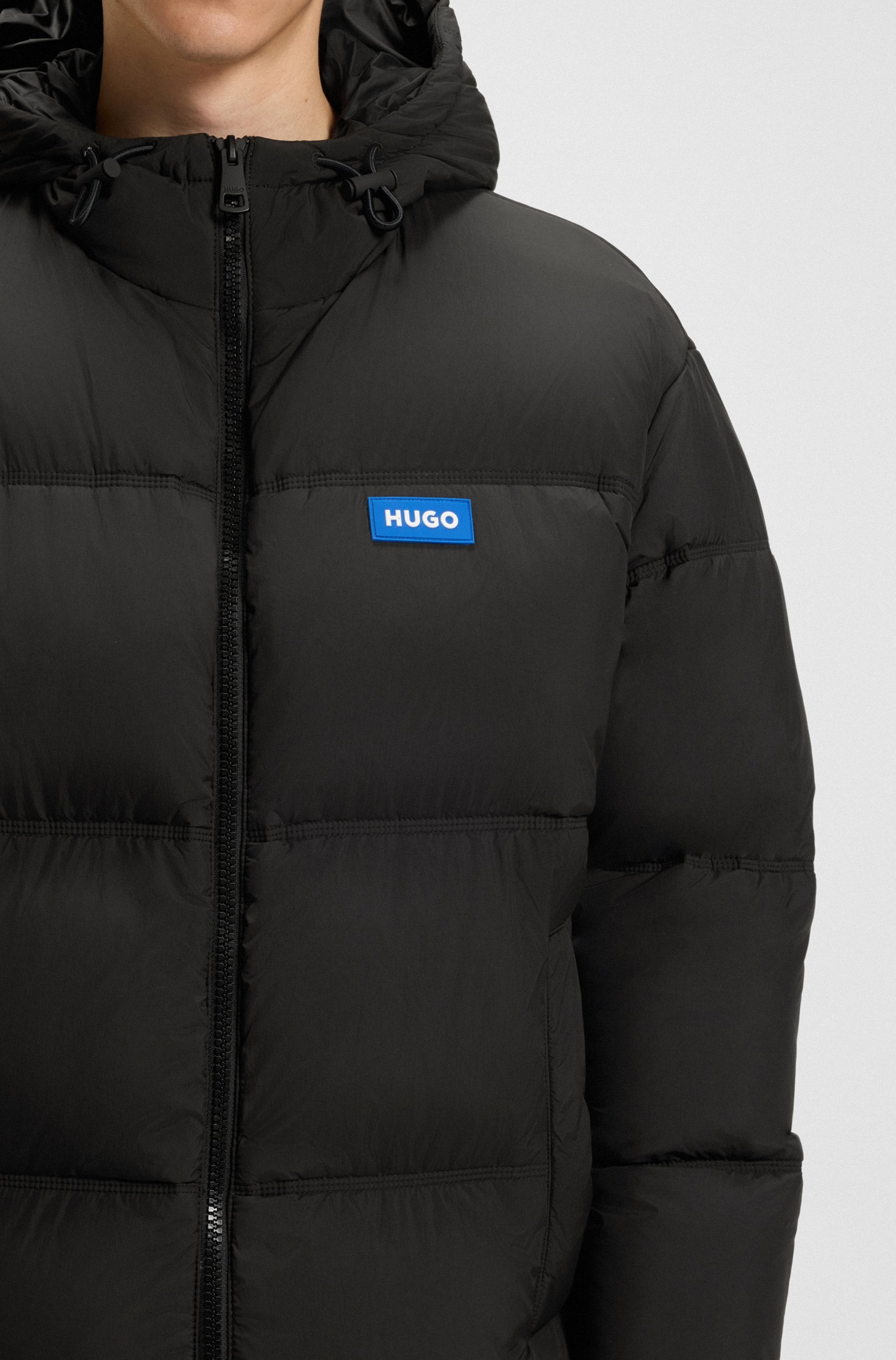 HUGO Blue Steppjacke »Bodo« mit Kapuze Kapuze, Relaxed Fit, warm wattiert