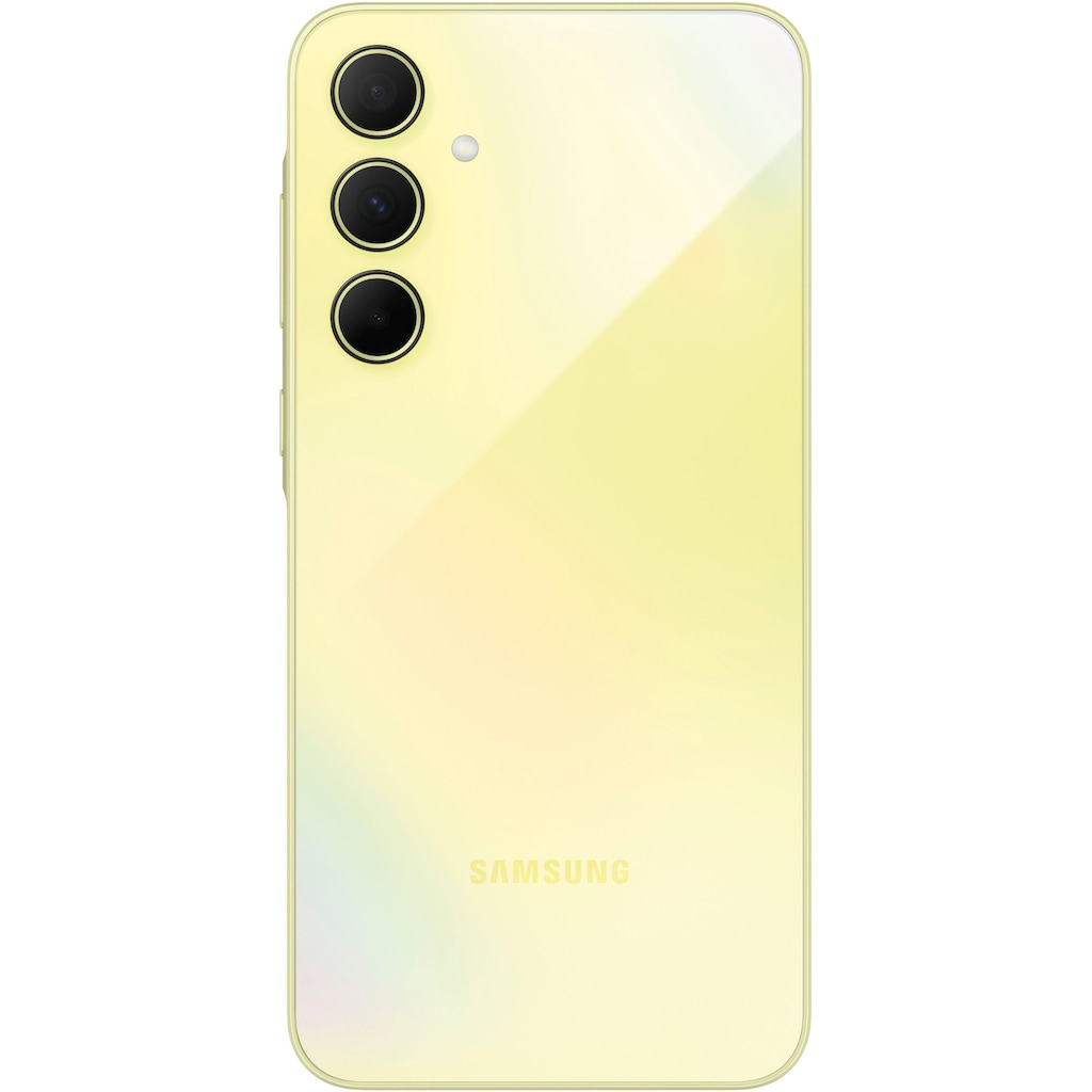 Samsung Smartphone »Galaxy A35 5G 128GB«, Zitrone, 16,83 cm/6,6 Zoll, 128 GB Speicherplatz, 50 MP Kamera