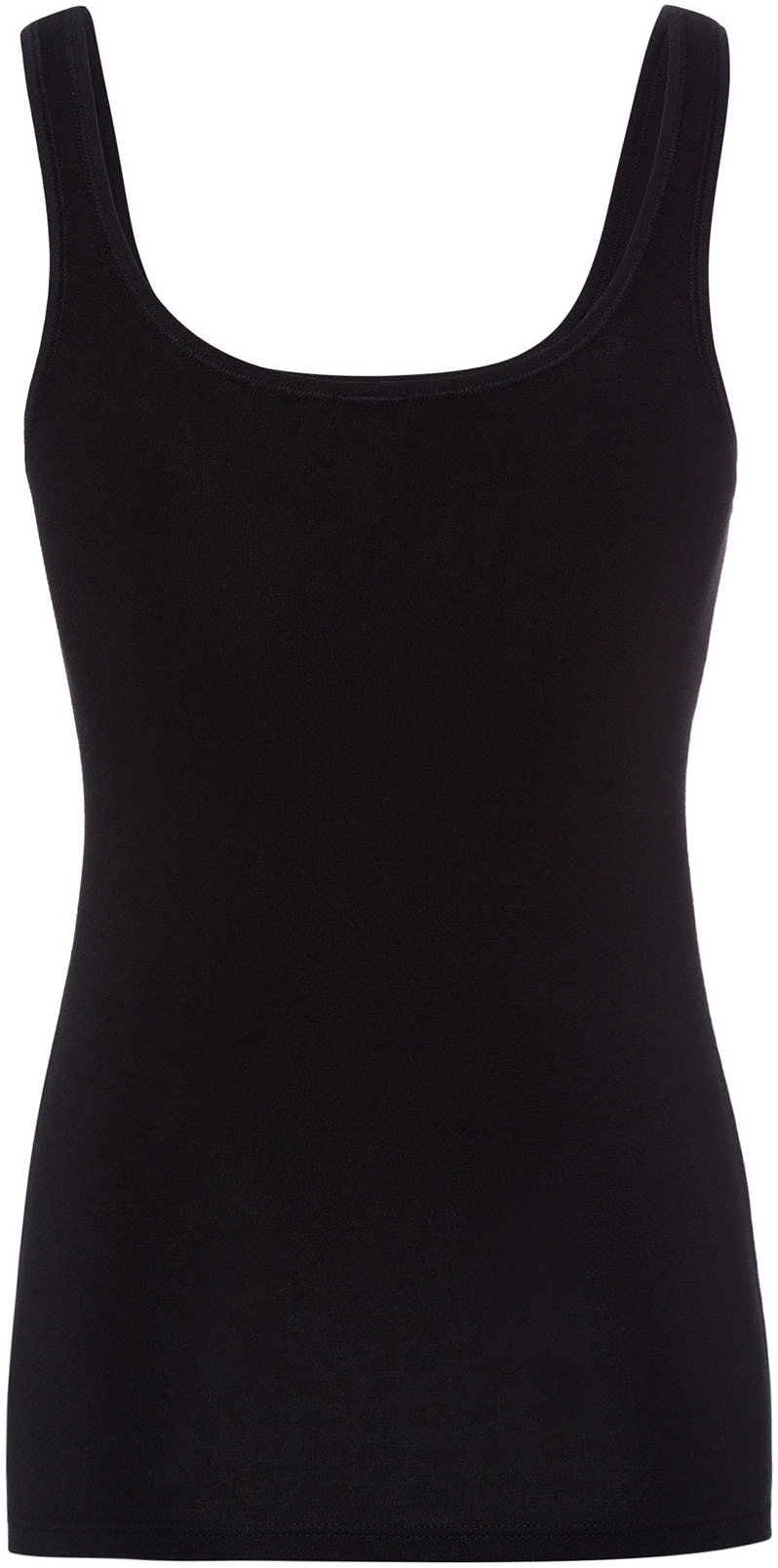 Skiny Unterhemd, (2er Pack), mit kleinem Weblabel am Saum