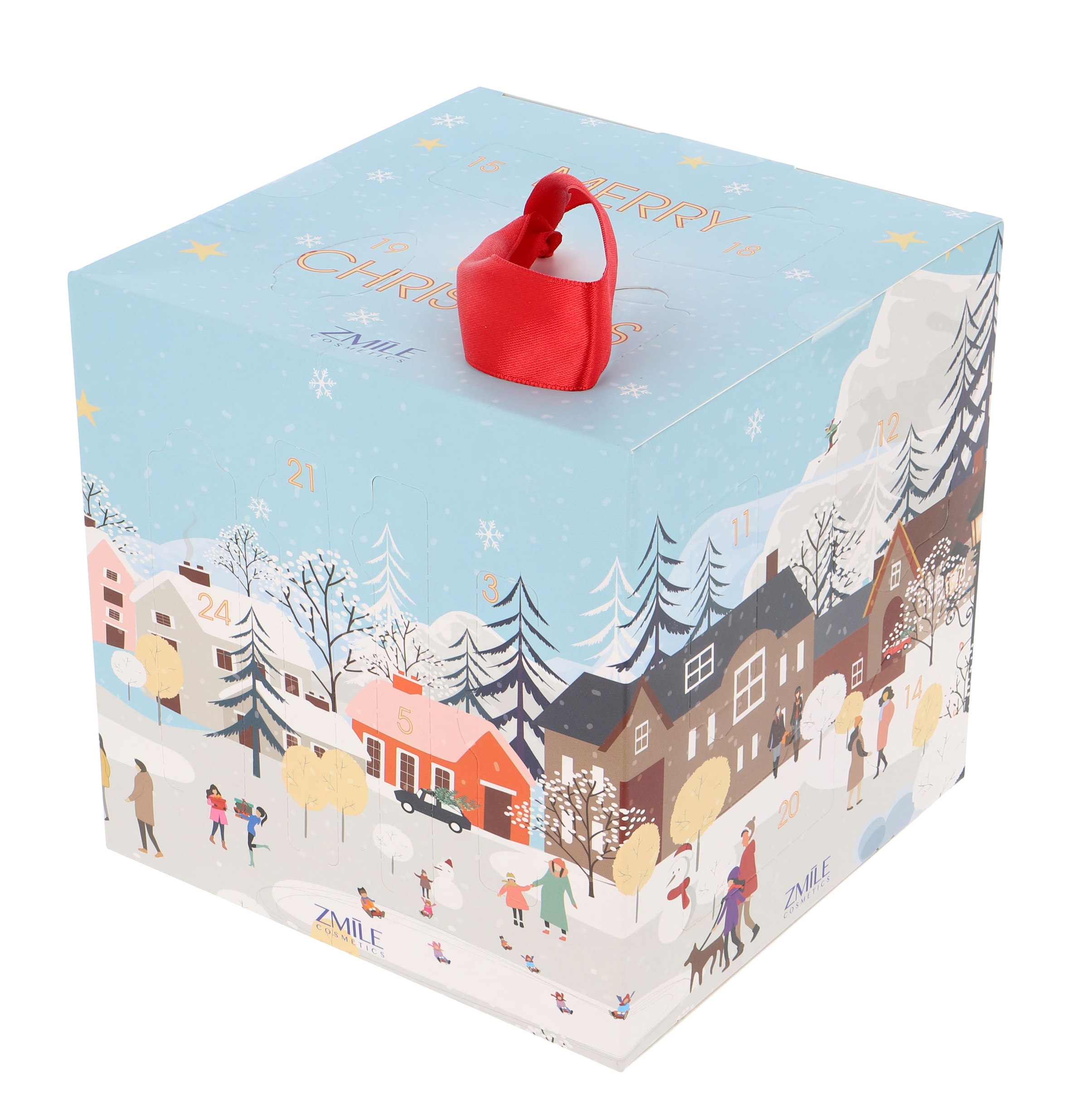 ZMILE COSMETICS Kosmetik-Adventskalender »ZMILE COSMETICS   Adventskalender Cube Winter Wonderland« ab 12 Jahren vegan