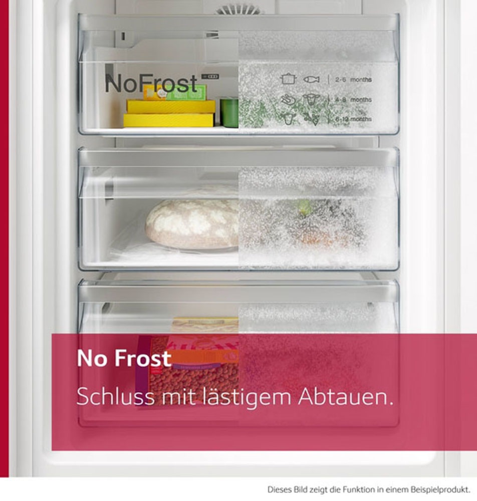 NEFF Einbaukühlgefrierkombination N 50 »KI7962FD0«, Optische und akustische Warneinrichtung