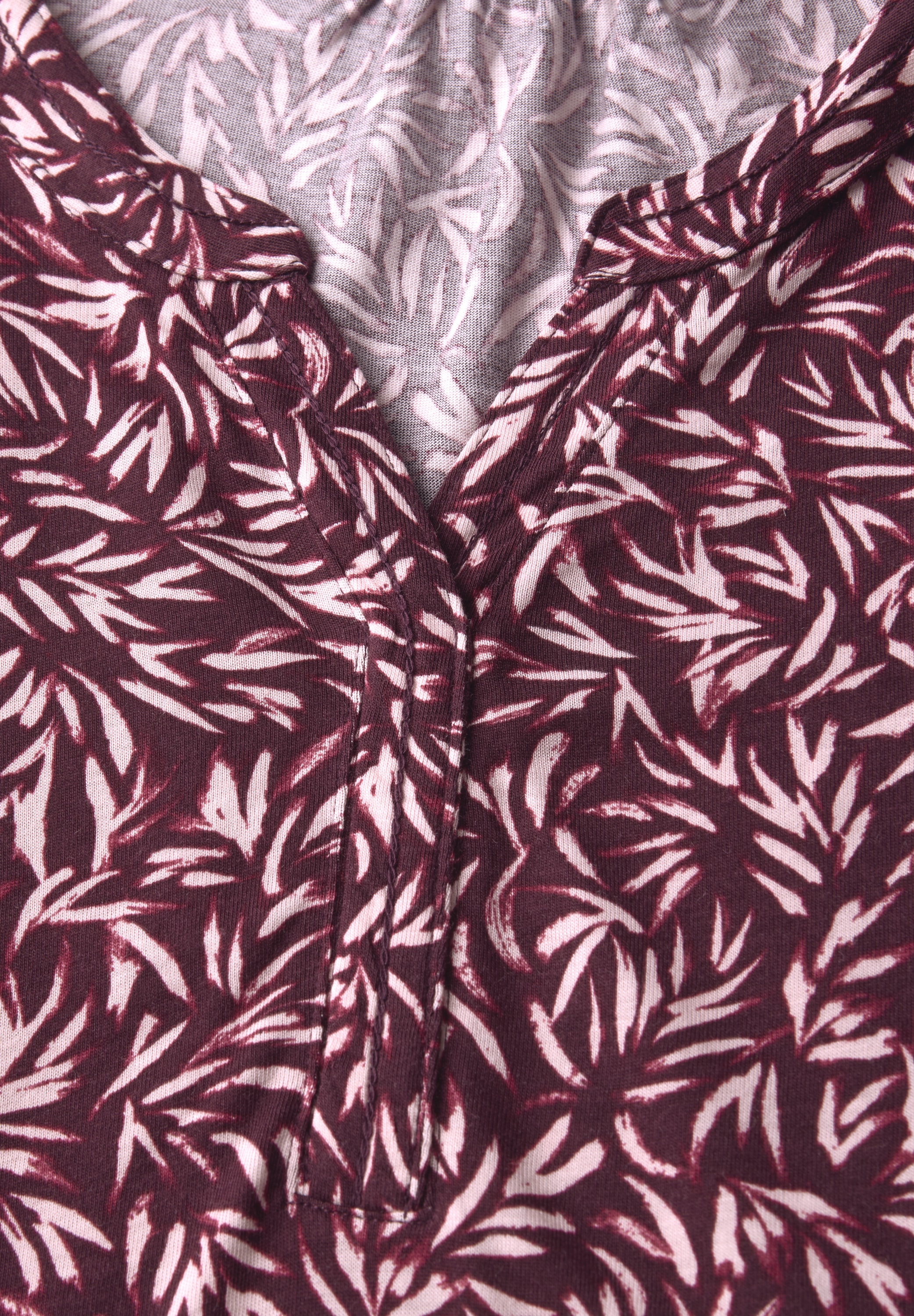 Cecil T-Shirt, mit Minimal Print und im Tunika Look