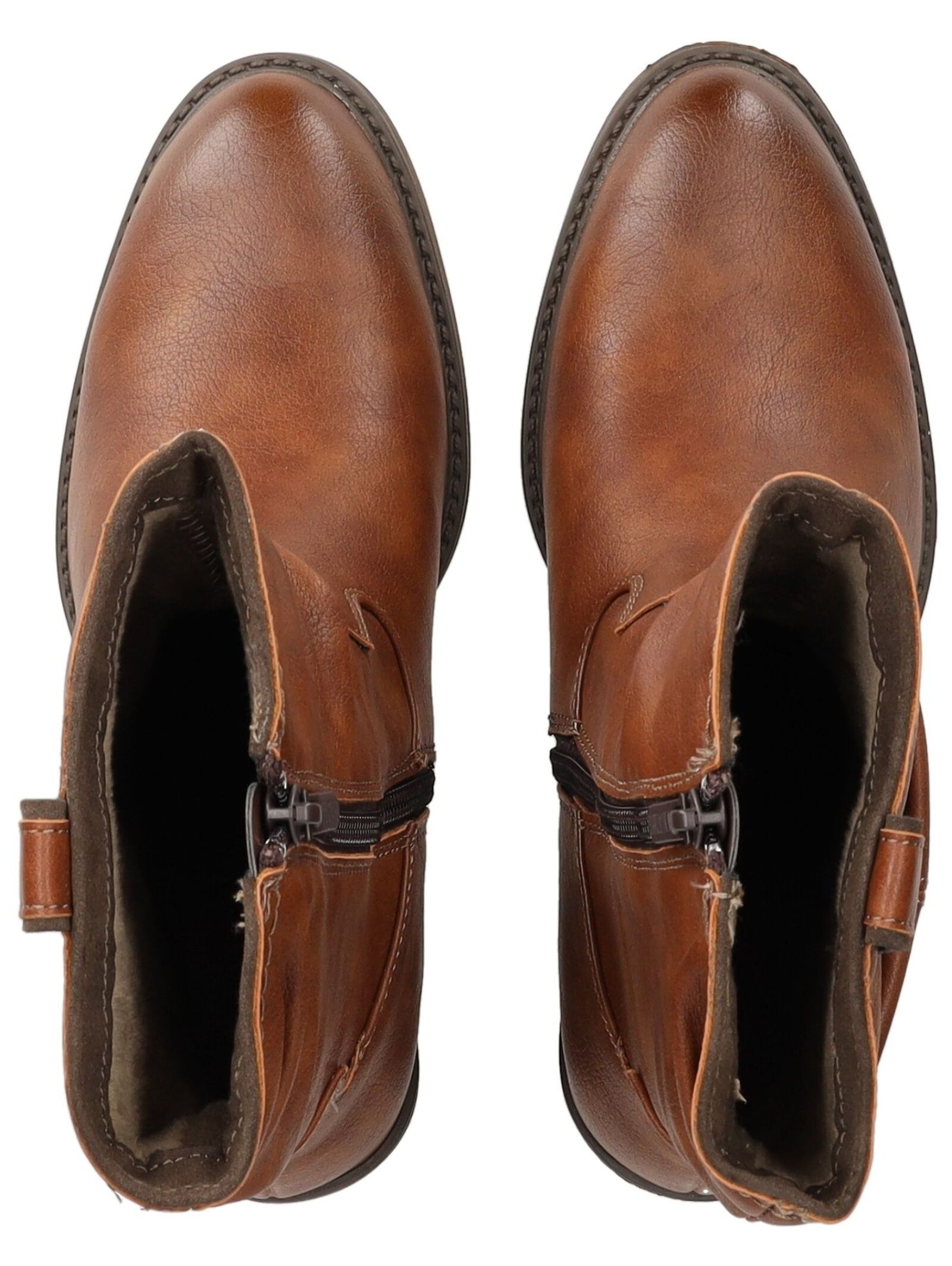 Mustang Shoes Bikerboots »Mustang Shoes Stiefelette Lederimitat«