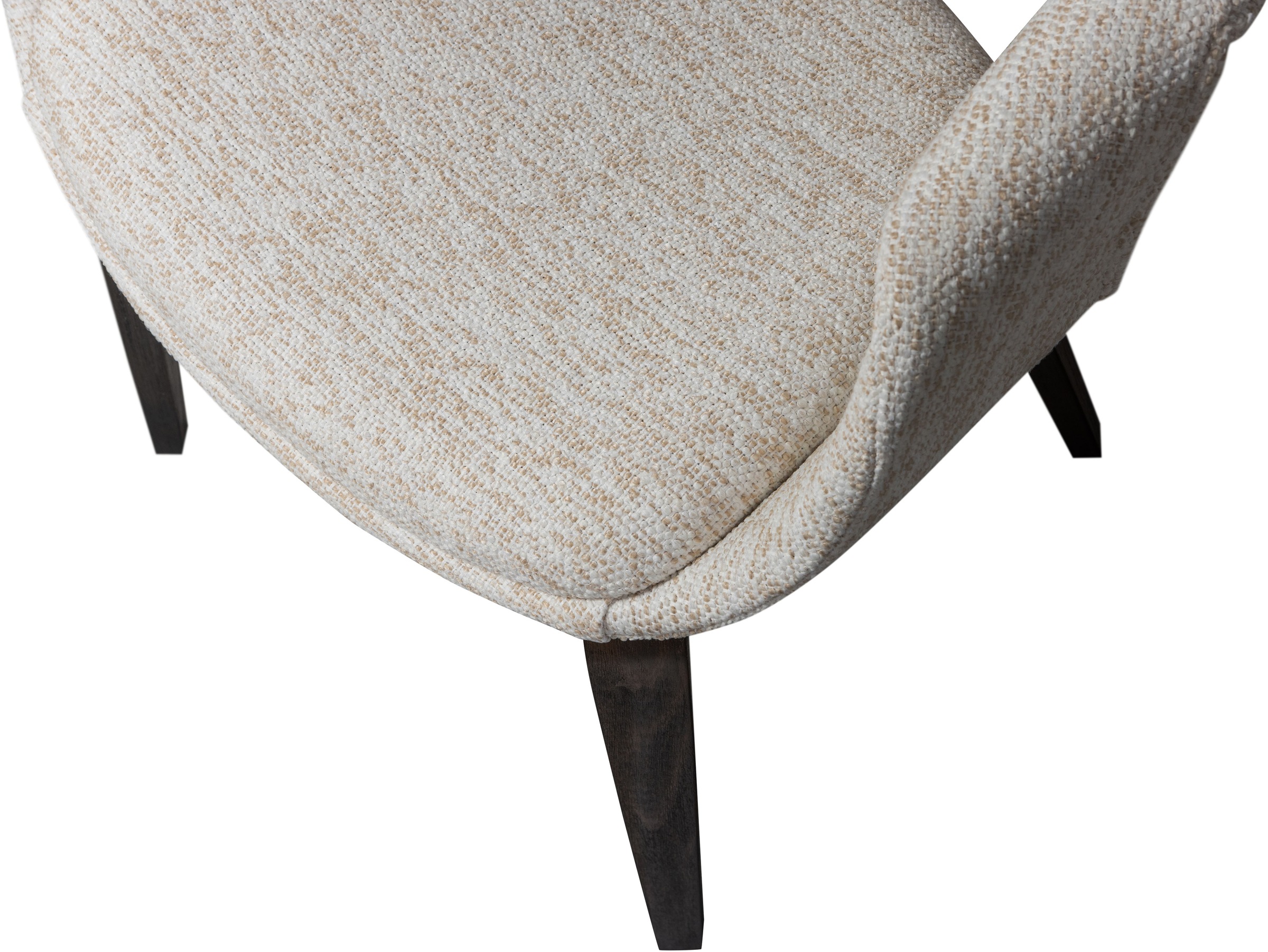 WOOOD Esszimmerstuhl »Yossi mit Gewebtem Bezug und Holzgestell B57 x T57 x H78 cm (2er-Set)« (Set) 2 Stk.Maximale Verschleißfestigkeit, Pfleiglicht, Tragkraft 136 kg