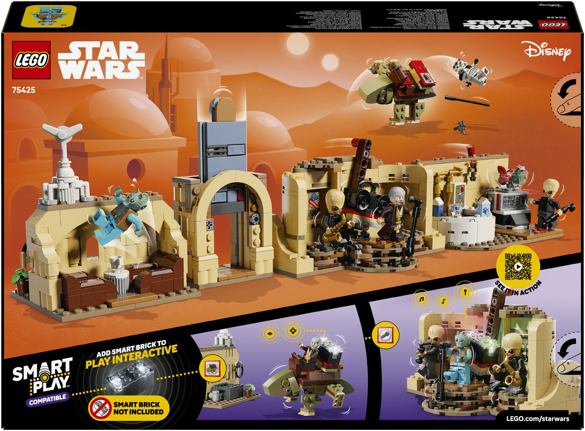 LEGO® Konstruktionsspielsteine »SMART Play: Mos Eisley Cantina (75425), LEGO Star Wars ™« Mit SMART Brick kombatibel (nicht im Lieferumfang enthalten)