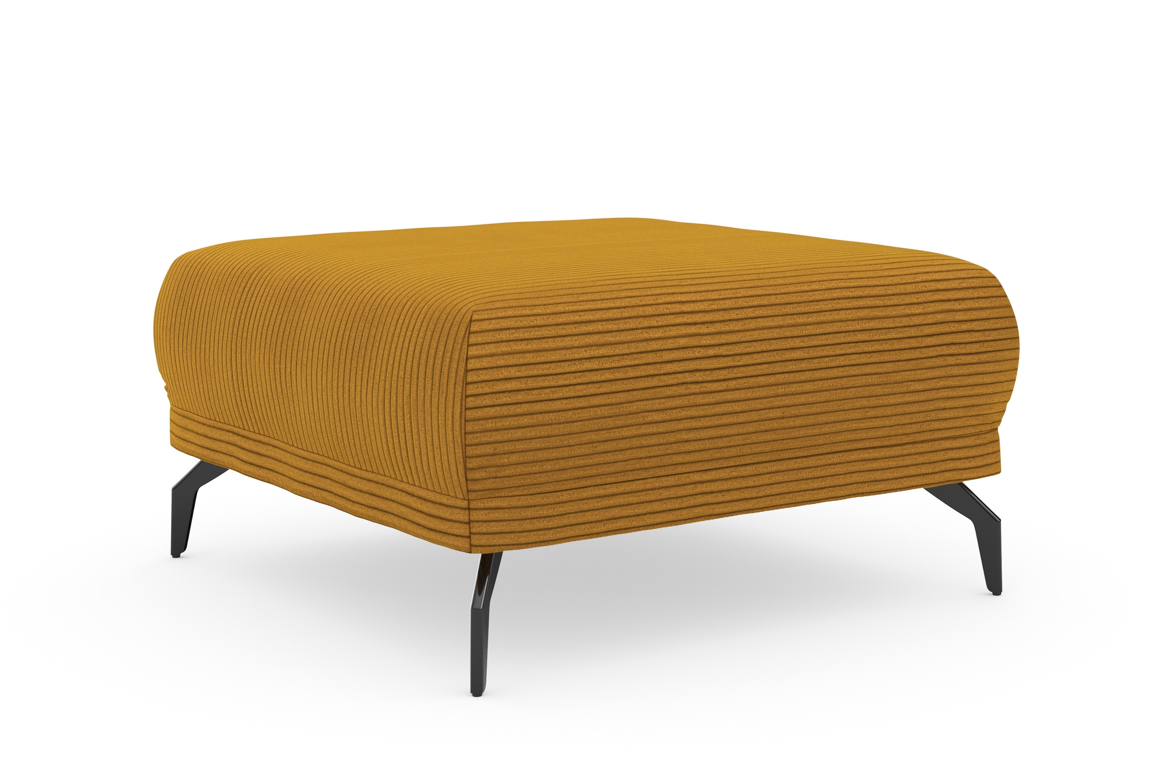 Home affaire Hocker »Coco« Cord-Bezug in 2 Ausführungen, Füßen 15 cm hoch günstig online kaufen