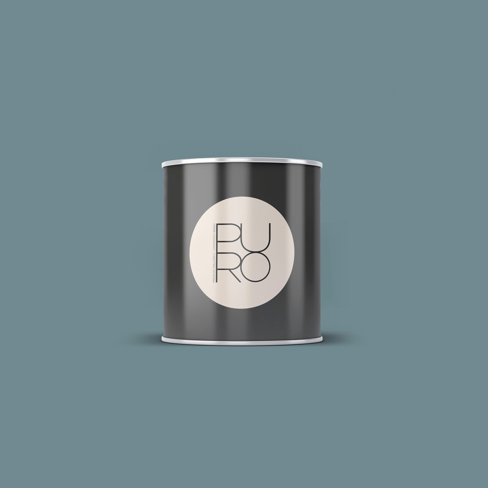 A.S. Création Wandfarbe »Premium Innenwandfarbe PURO Tuchmatt bluish petrol« ideal für Wohnzimmer, Schlafzimmer, Flur und Küche, Farbwelt Blau