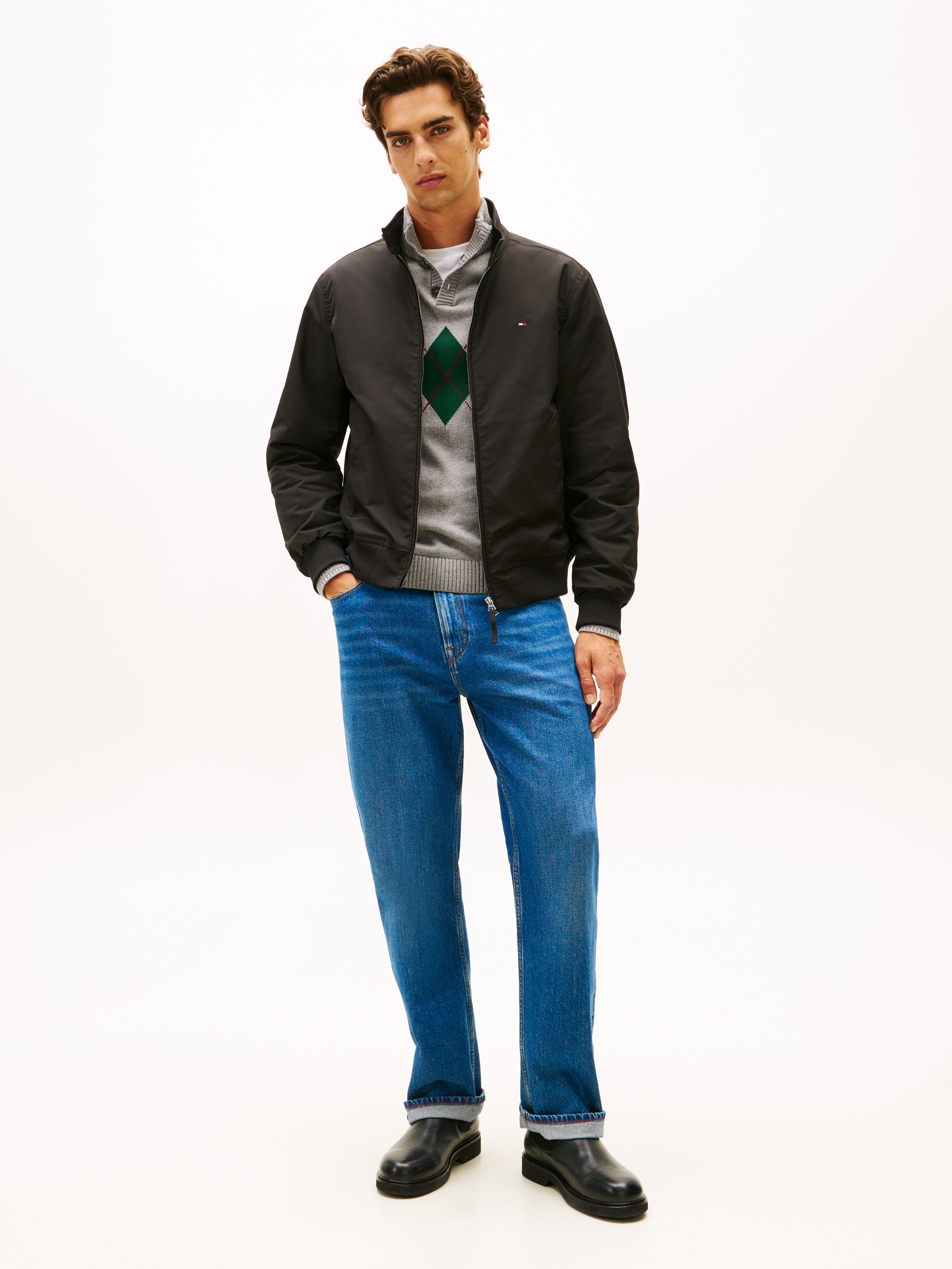 Tommy Hilfiger Blouson »HARRINGTON JACKET« mit Seitentaschen