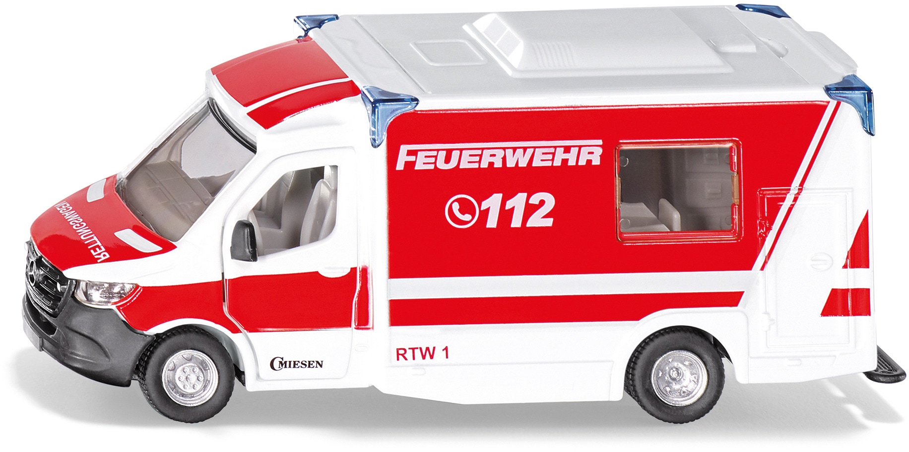 Siku Spielzeug-Krankenwagen »SIKU Super, Mercedes-Benz Sprinter Miesen Typ C Rettungswagen (2115)«