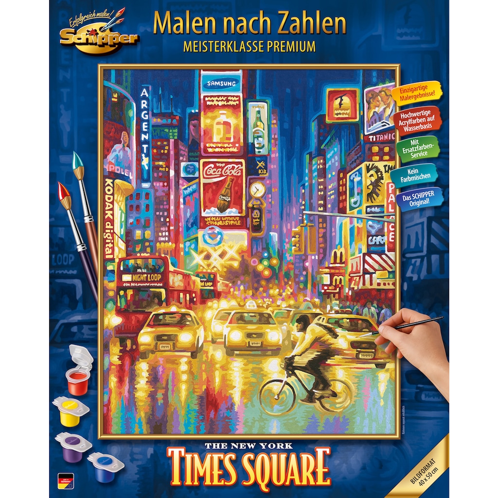 Schipper Malen nach Zahlen »Meisterklasse Premium - New York Times Square«