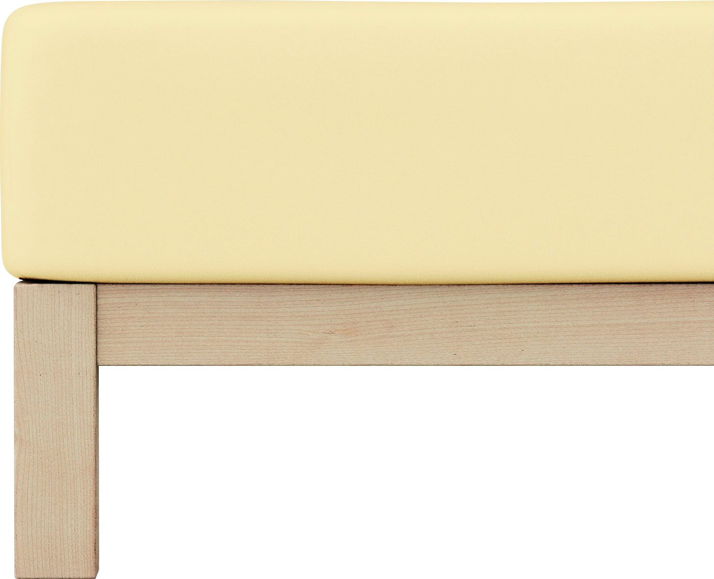 Schlafgut Spannbettlaken »PURE Bio-Baumwolle mit Elasthan, dehnbar blickdicht, straff, Bettlaken«, PREMIUM Laken für Matratzen bis 30cm Höhe, in 90x200, 140x200, 180x200