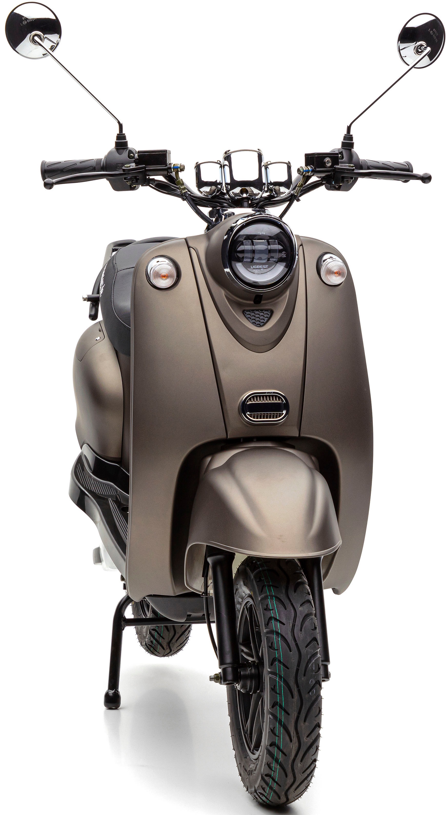 Nova Motors E-Motorroller »eRetro Star Li« bis zu 40 km Reichweite, härteverstellbare Dual-Stoßdämpfer hinten