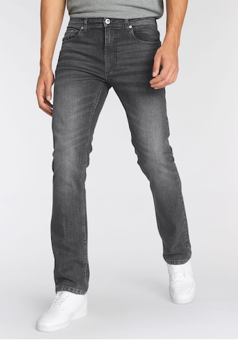 Straight-Jeans, mit geradem Bein
