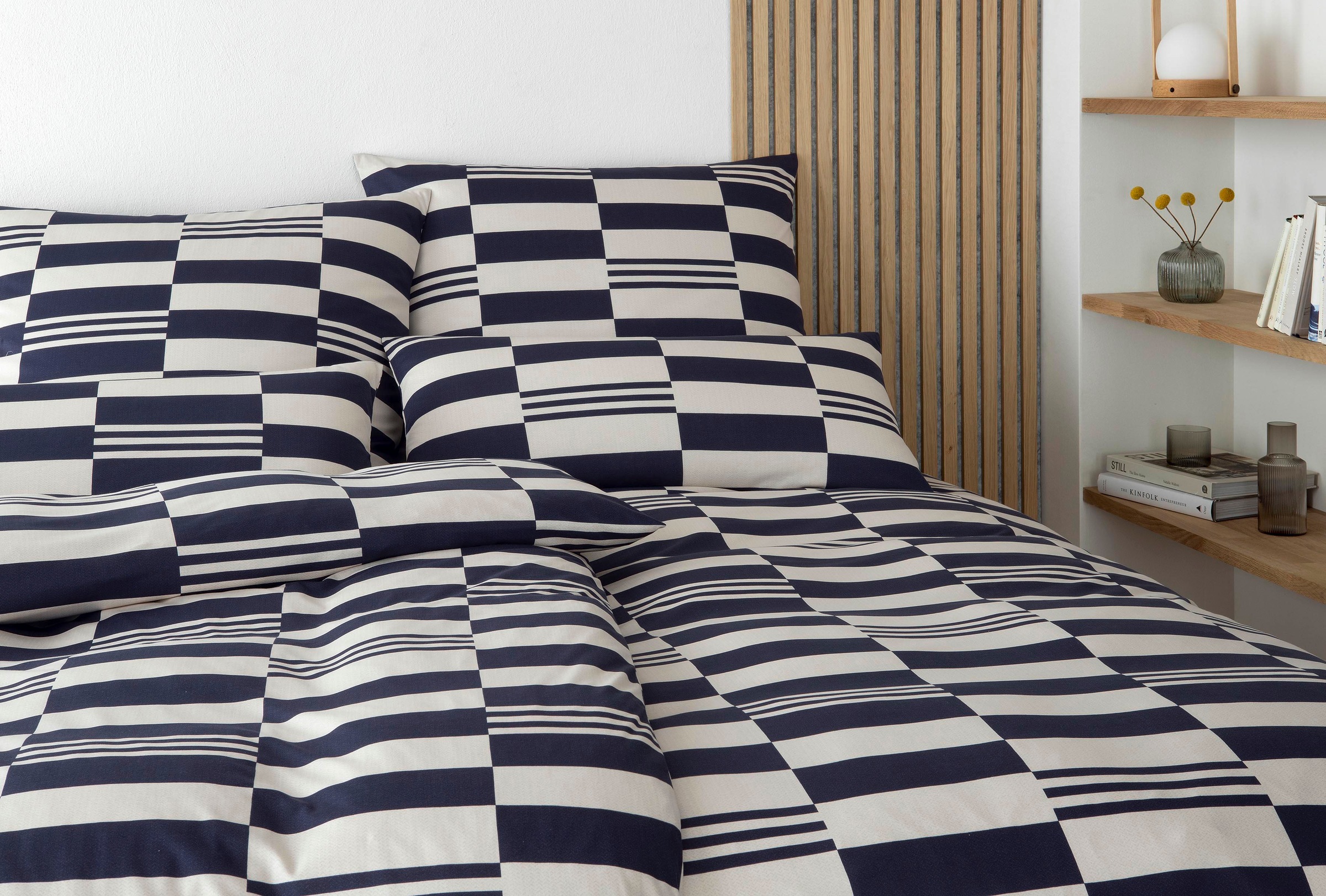 Elegante Bettwäsche »Skip«, angenehmes Hautgefühl