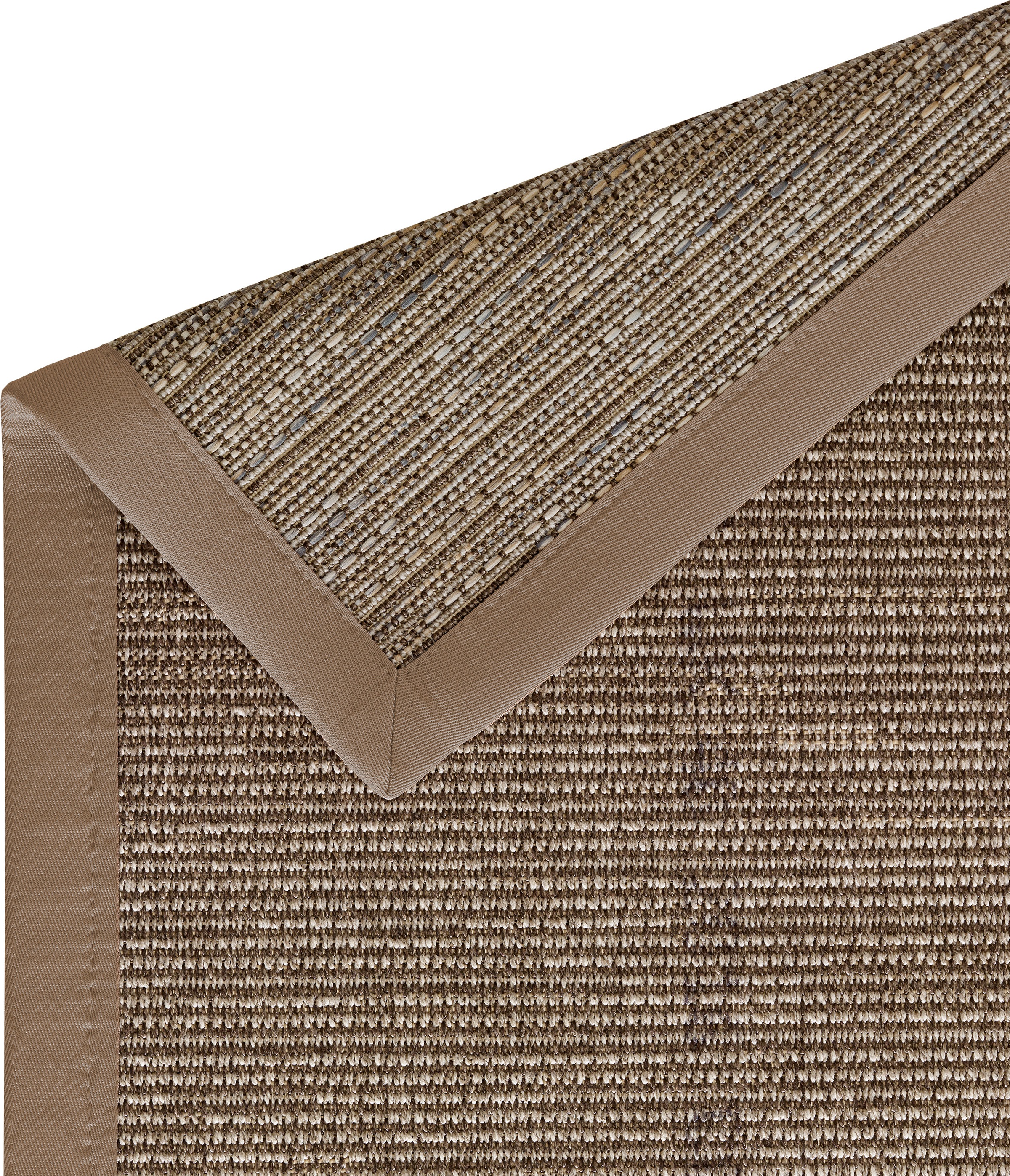 Dekowe Teppich »Naturino Effekt«, rechteckig, 8 mm Höhe, Flachgewebe, Sisal-Optik, mit Bordüre, In- und Outdoor geeignet