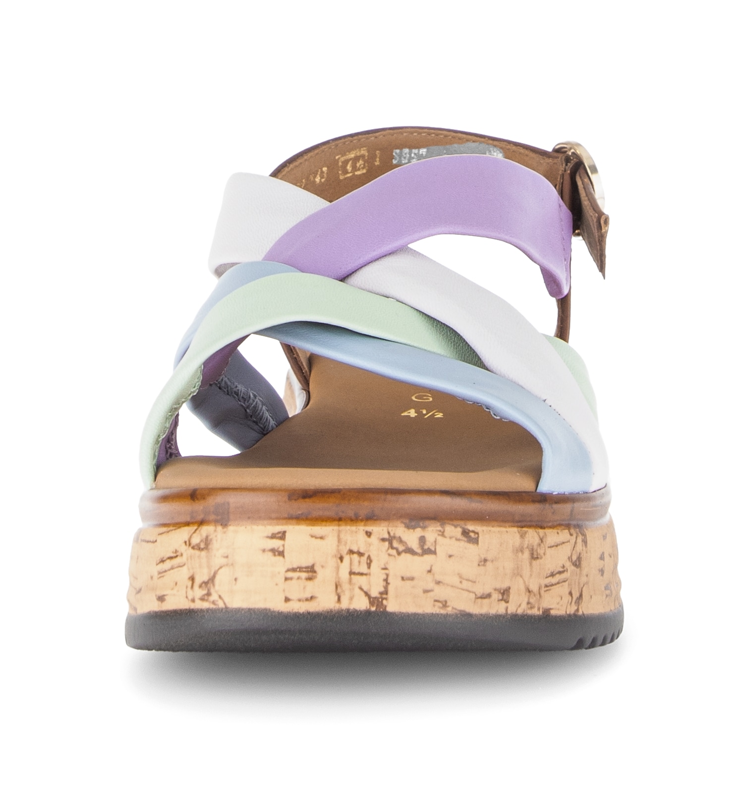 Gabor Keilsandalette »Rhodos«  Riemchensandale, Sommerschuh in Bequemweite G (= weit)