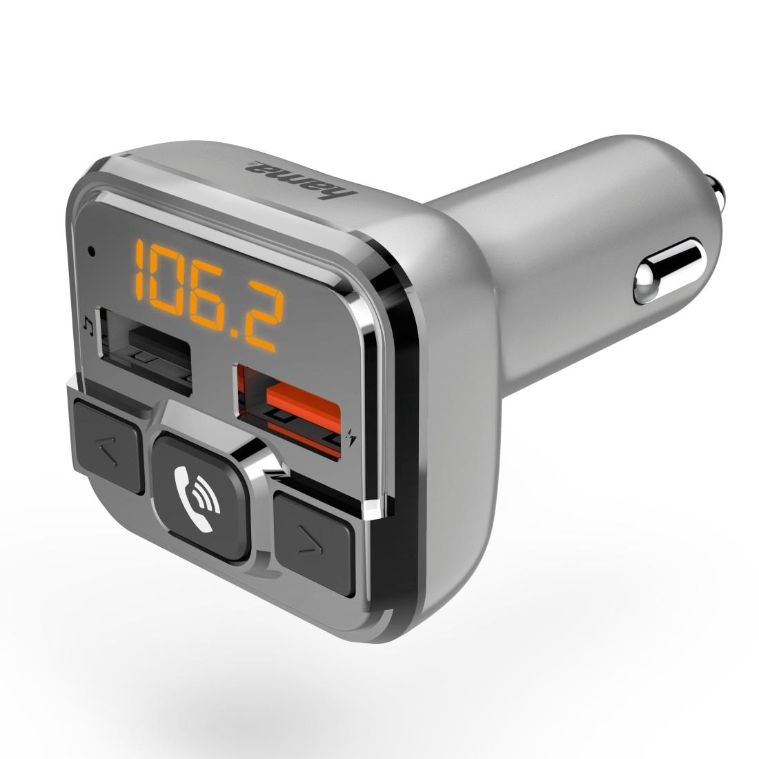 Hama Bluetooth-Adapter »FM-Transmitter mit Bluetooth®- und Freisprechfunktion Transmitter«