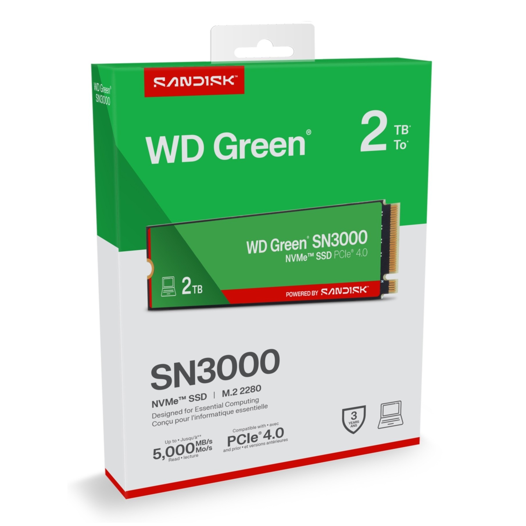 Sandisk interne SSD »WD Green SN3000 NVMe«