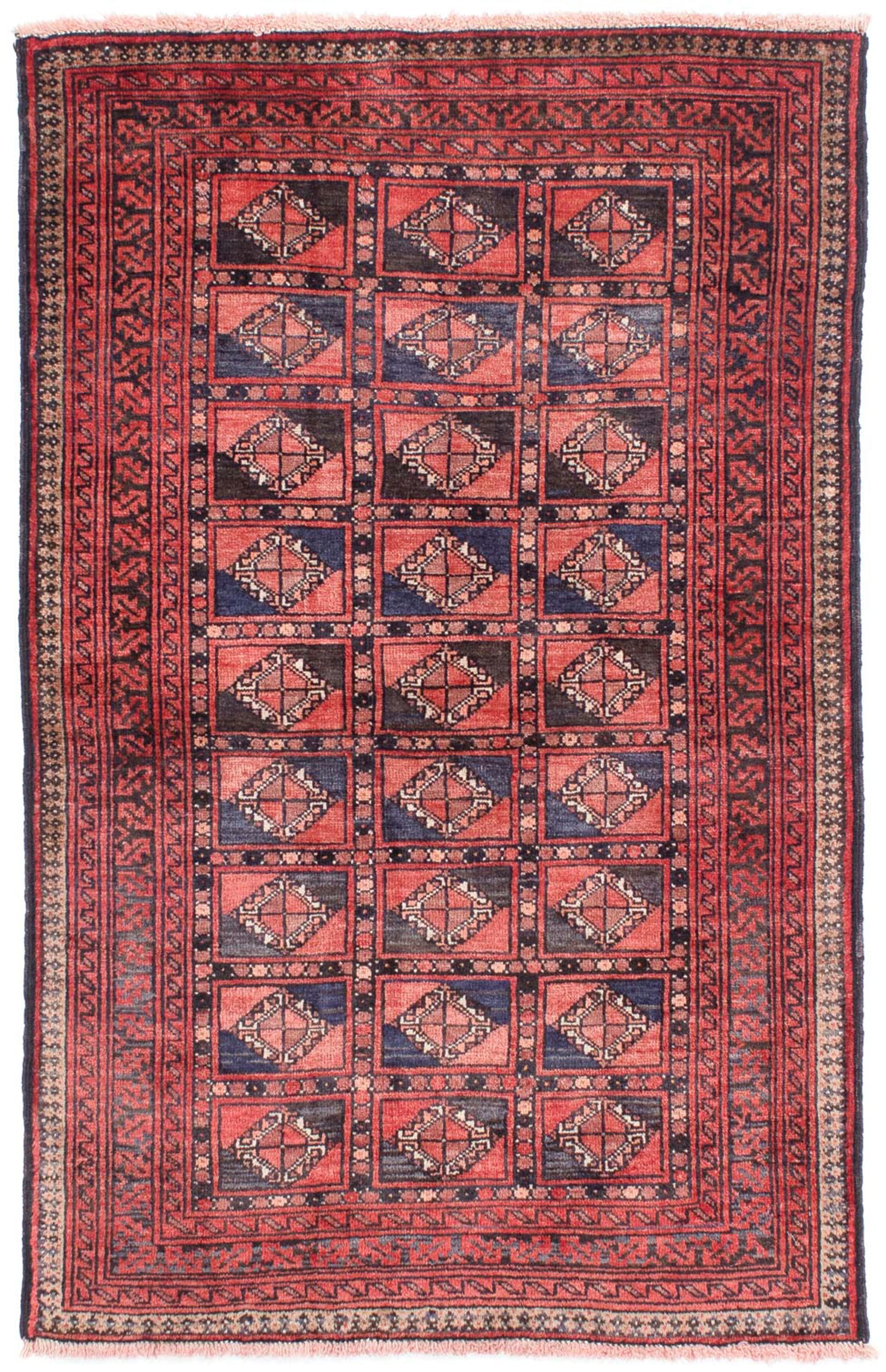 morgenland Orientteppich »Belutsch - 151 x 91 cm - hellrot«, rechteckig, 8 günstig online kaufen