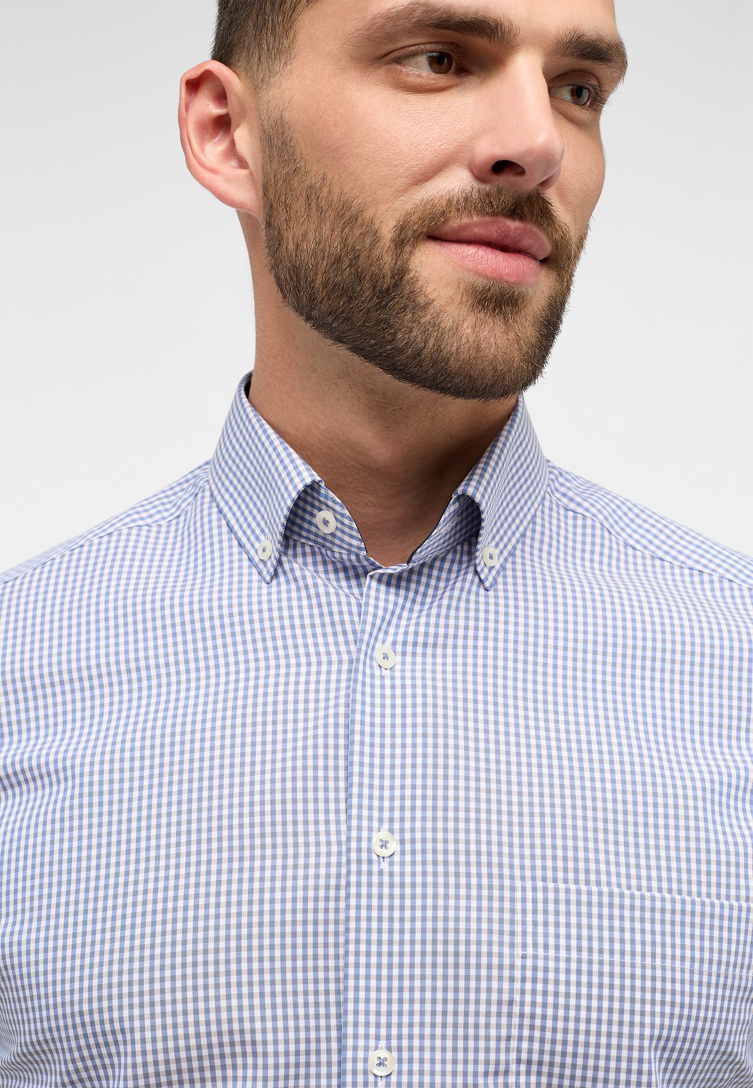 Eterna Kurzarmhemd »MODERN FIT«, NON IRON (bügelfrei)