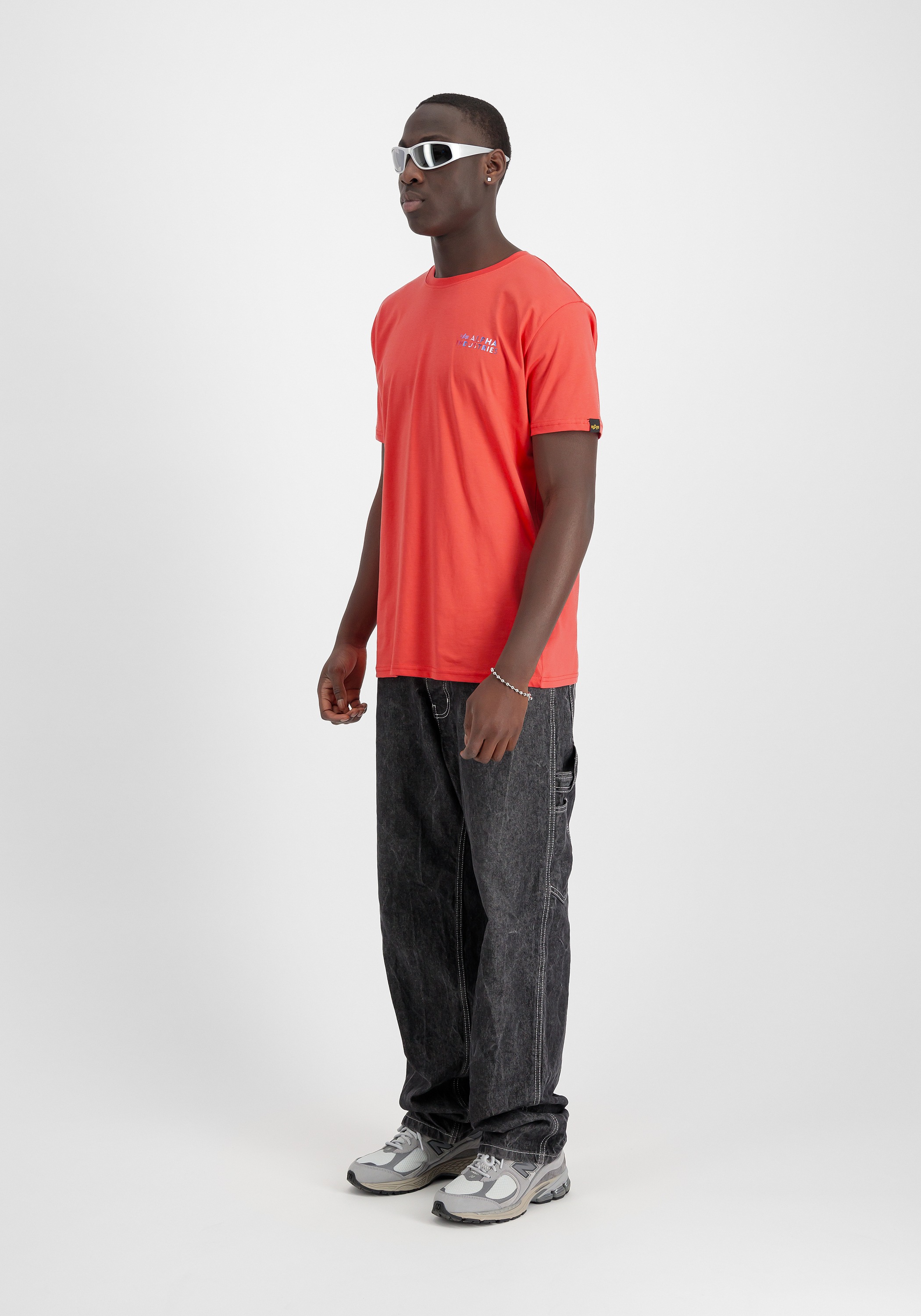 Alpha Industries T-Shirt »Alpha Industries Men - T-Shirts Holographic SL T-Shirt«