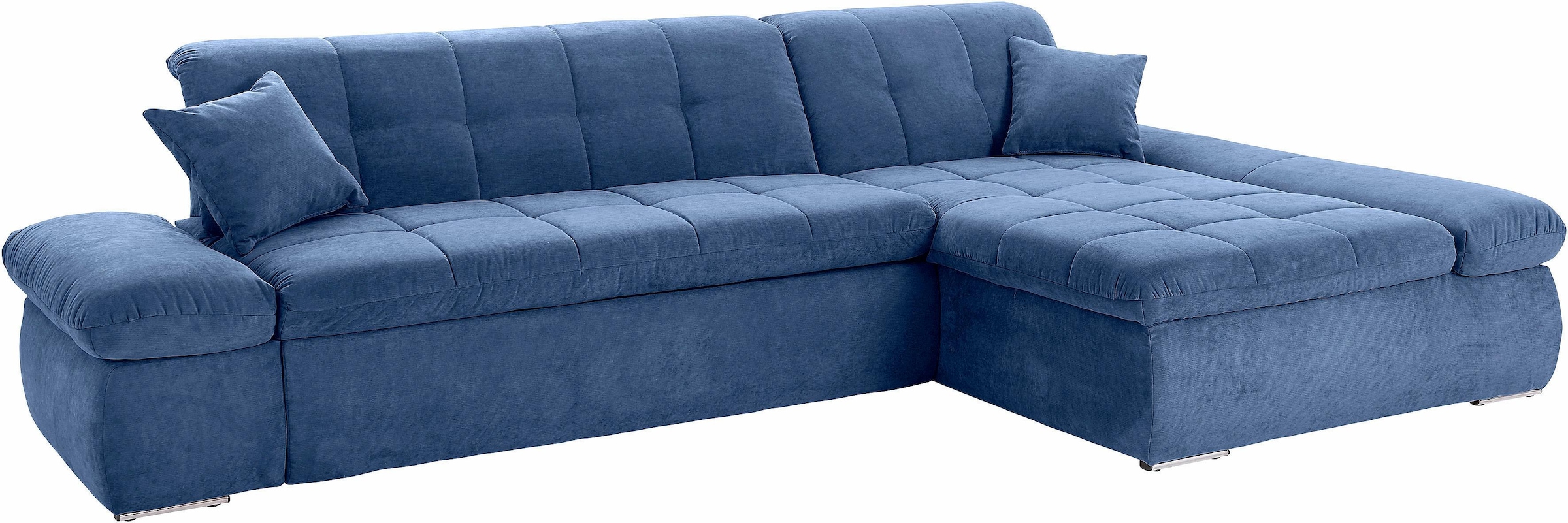 DOMO collection Ecksofa »NMoric XXL, B/T/H: 300/172/80cm, L-Form«, wahlweise mit Bettfunktion und Armlehnverstellung