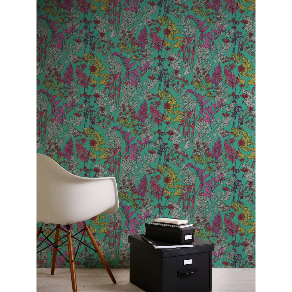 Architects Paper Vliestapete »Floral Impression«, floral-botanisch, Tapete Blumen