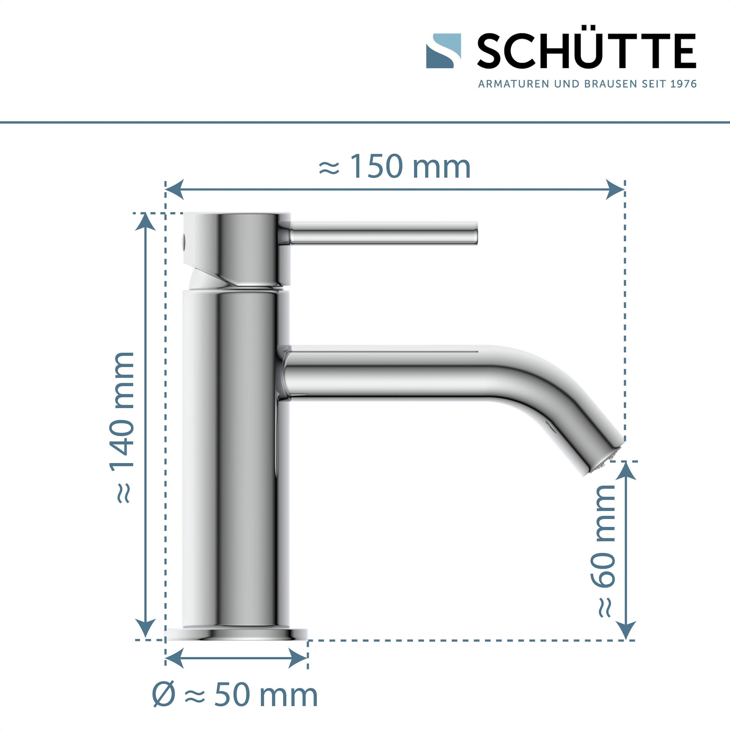 Schütte Standventil »ARAGON« Wasserhahn Bad, energiesparend, Kaltwasseranschluss