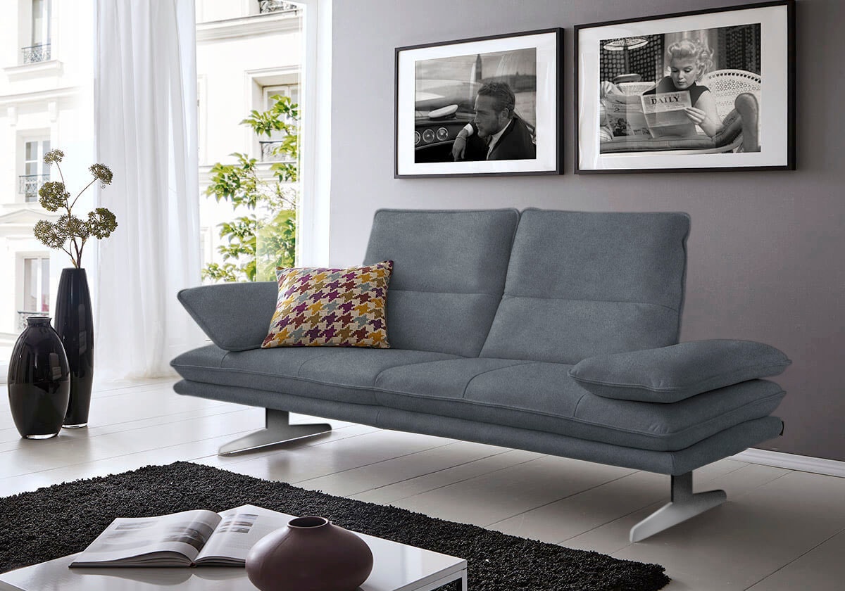 W.SCHILLIG 2-Sitzer "broadway, Designsofa mit tollem Sitzkomfort", Sitztief günstig online kaufen