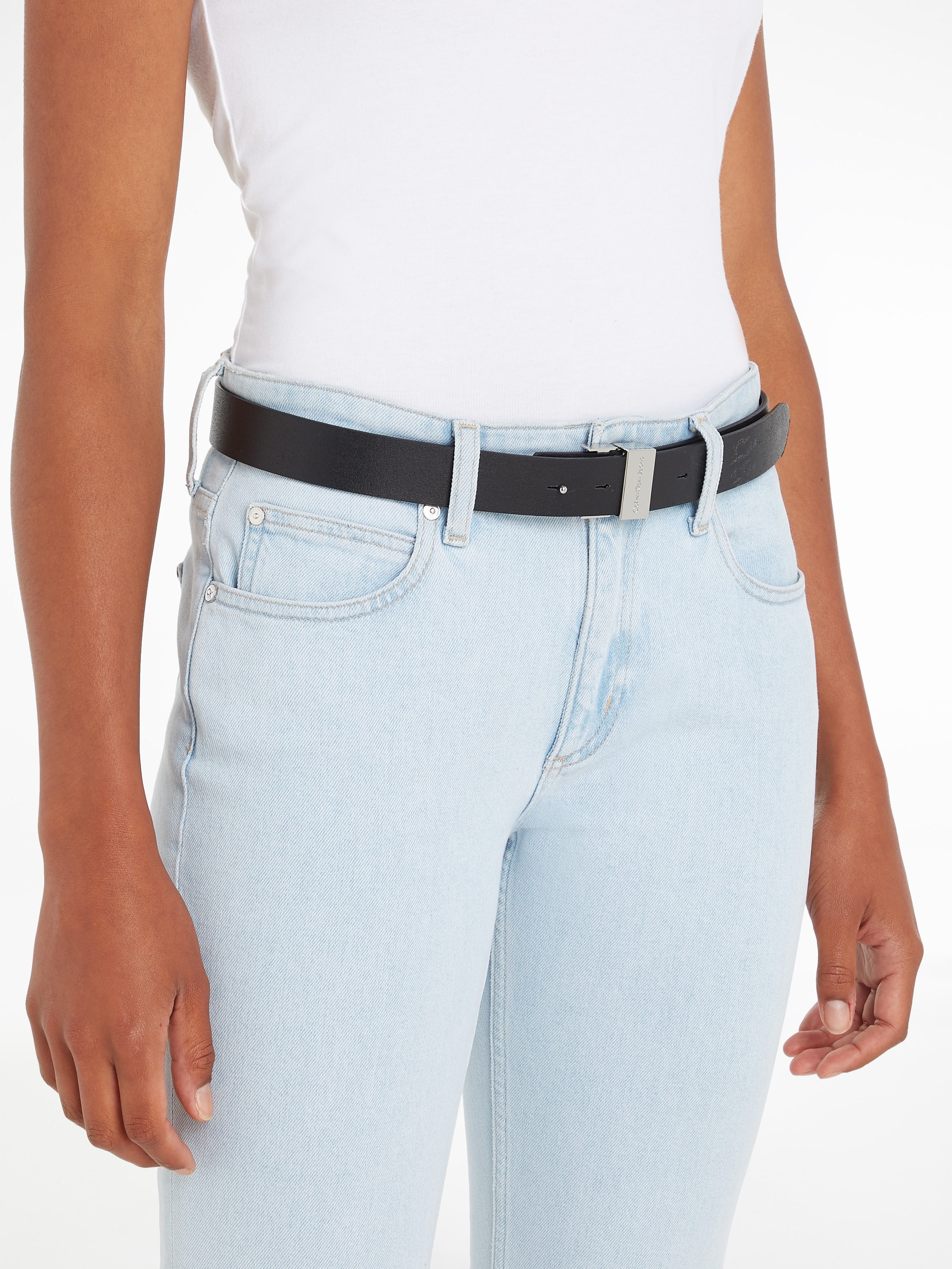 Calvin Klein Jeans Ledergürtel »MONOGRAM HARDWARE 30MM« kaufen