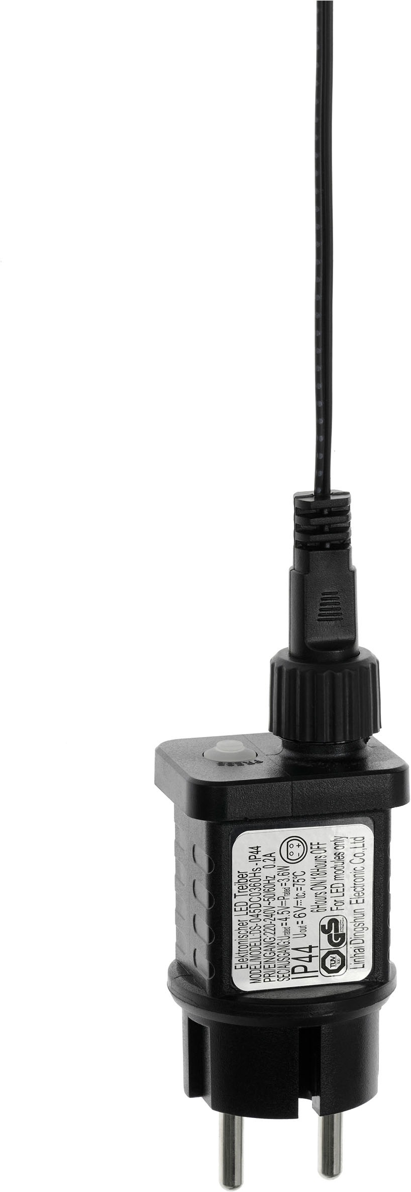 OTTO home LED Baum »LED-Outdoor Tannenbaum CALLANA« LED-Modul 1 Stk. Warmweiß Timer, IP44, Metallrahmen, 5 m Zuleitung