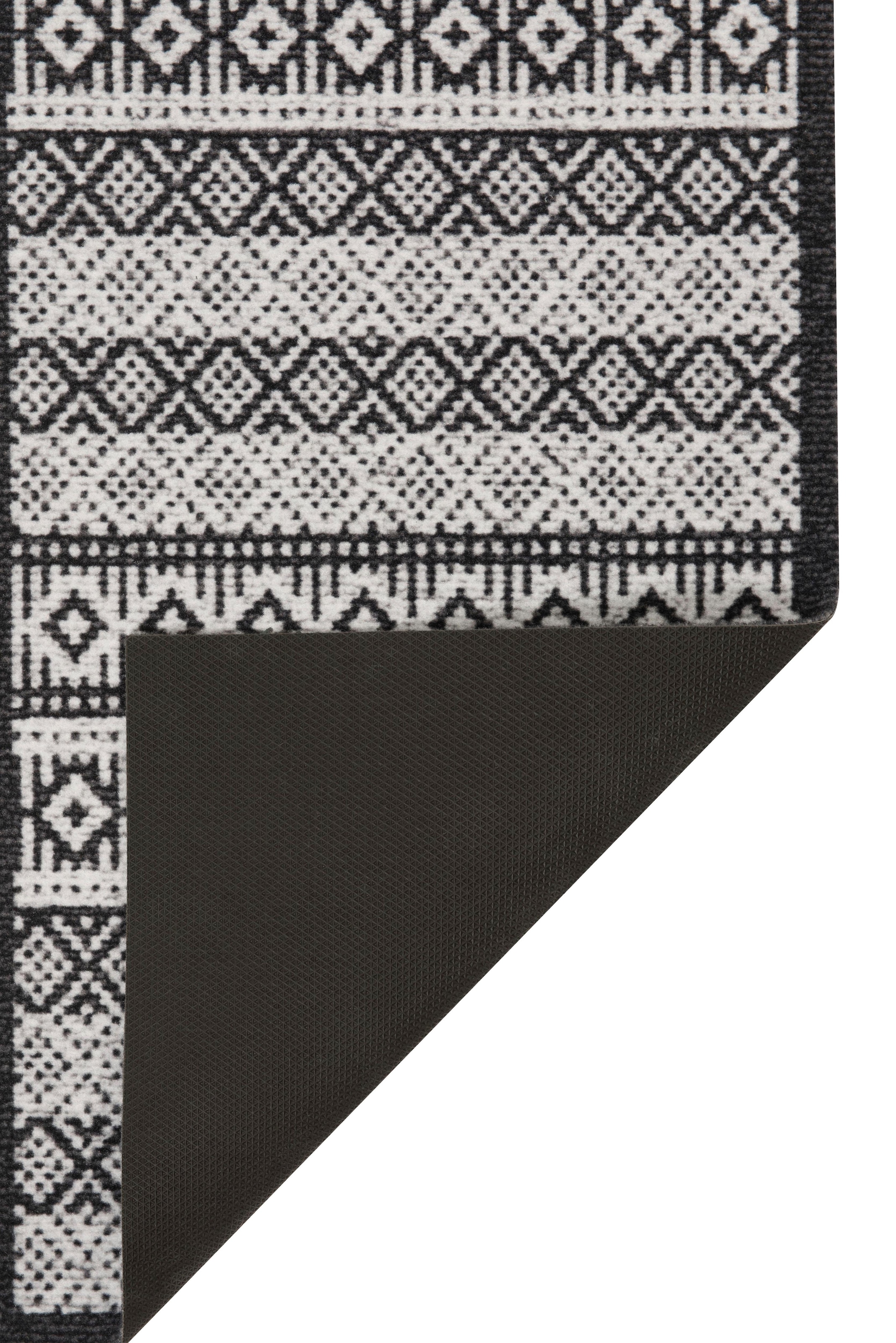 HANSE Home Küchenläufer »Authentic«, rechteckig, 5 mm Höhe, Grafisches Design, Teppich-Läufer, Robust, Pflegeleicht, Waschbar